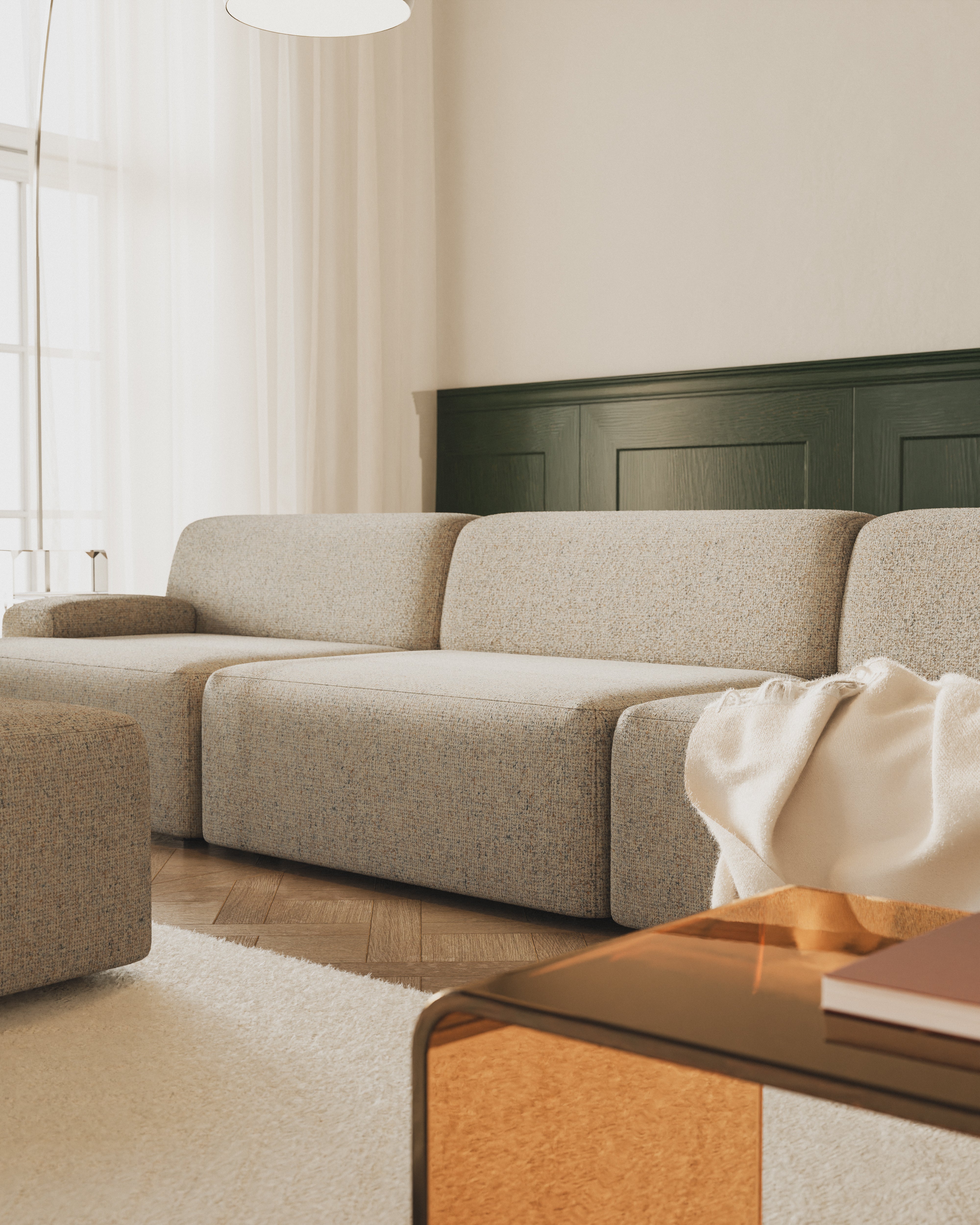 Umi Modular Sofa 3-Seater Corner