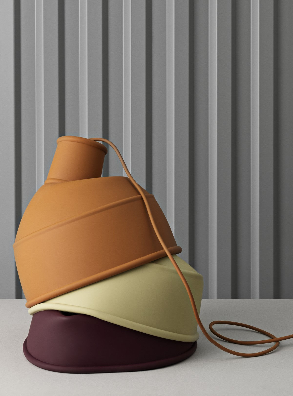 Lampa wisząca UNFOLD jasnożółty