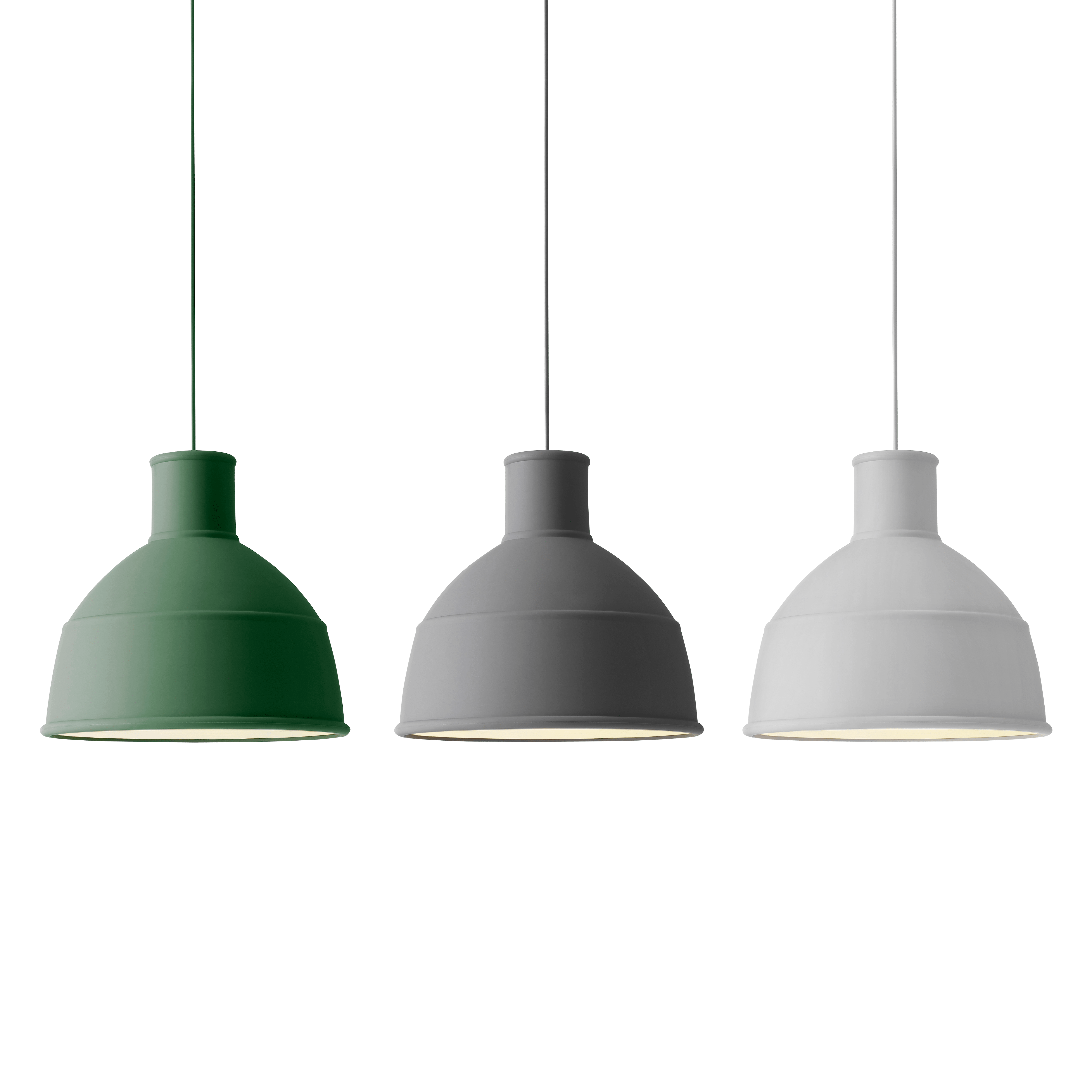 Lampa wisząca UNFOLD jasnoszary