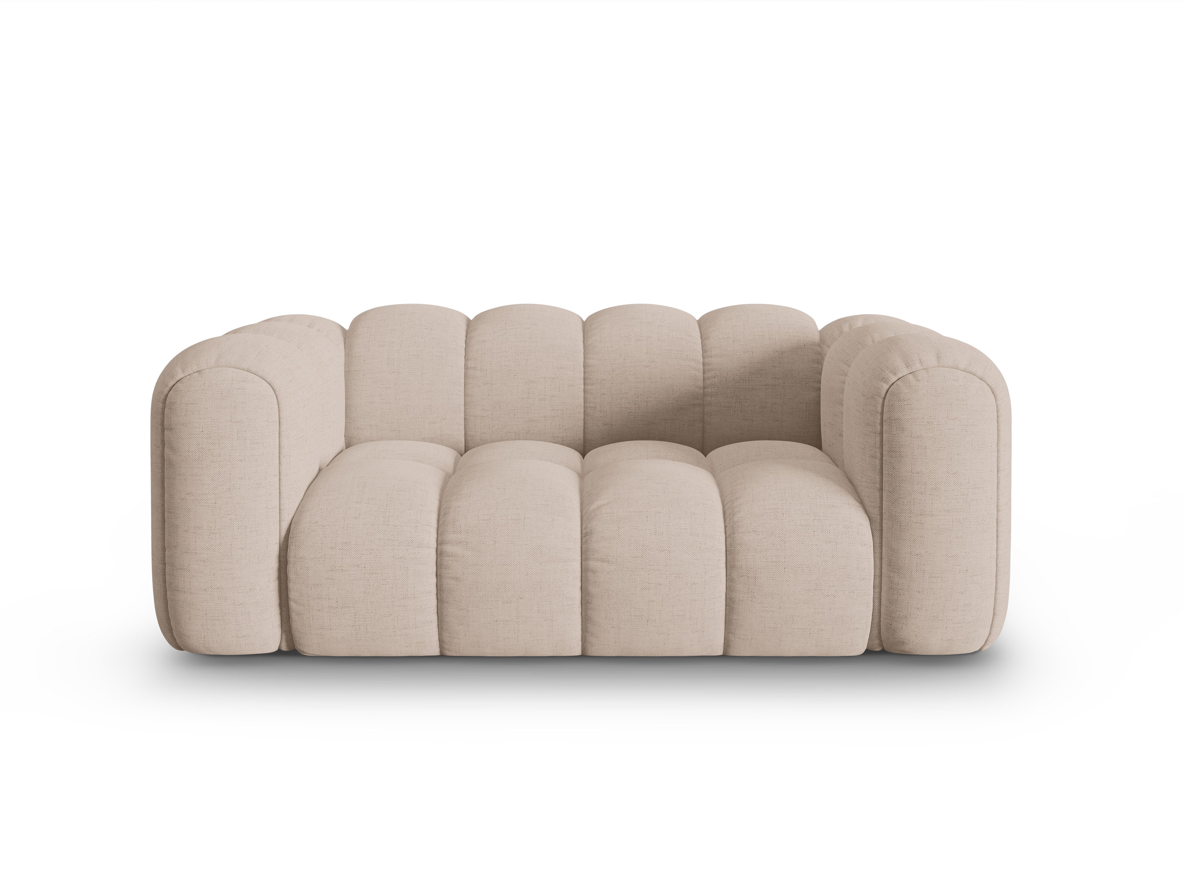 Sofa 2-sitzig ASTRO cappuccino Chenille