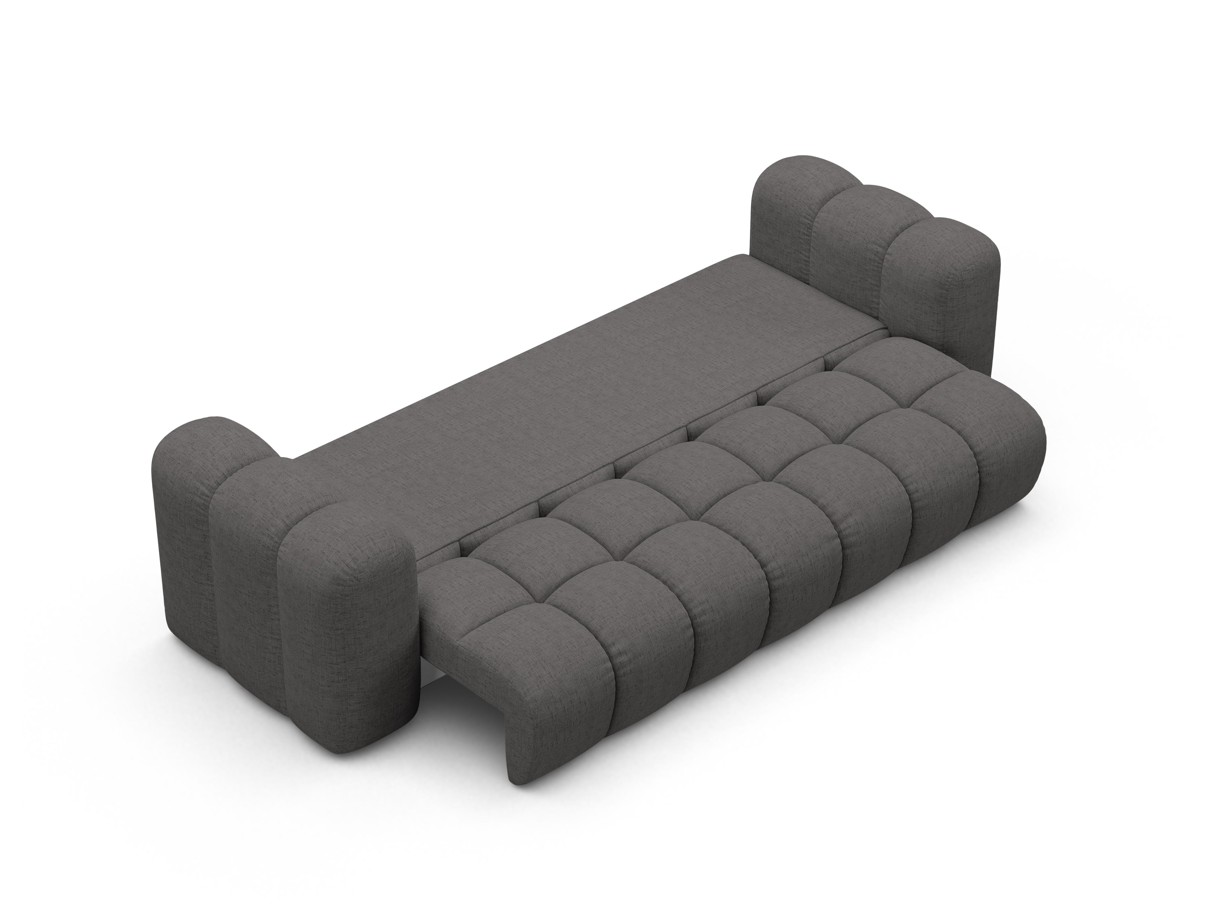 Sofa z funkcją spania ASTRO szary szenil
