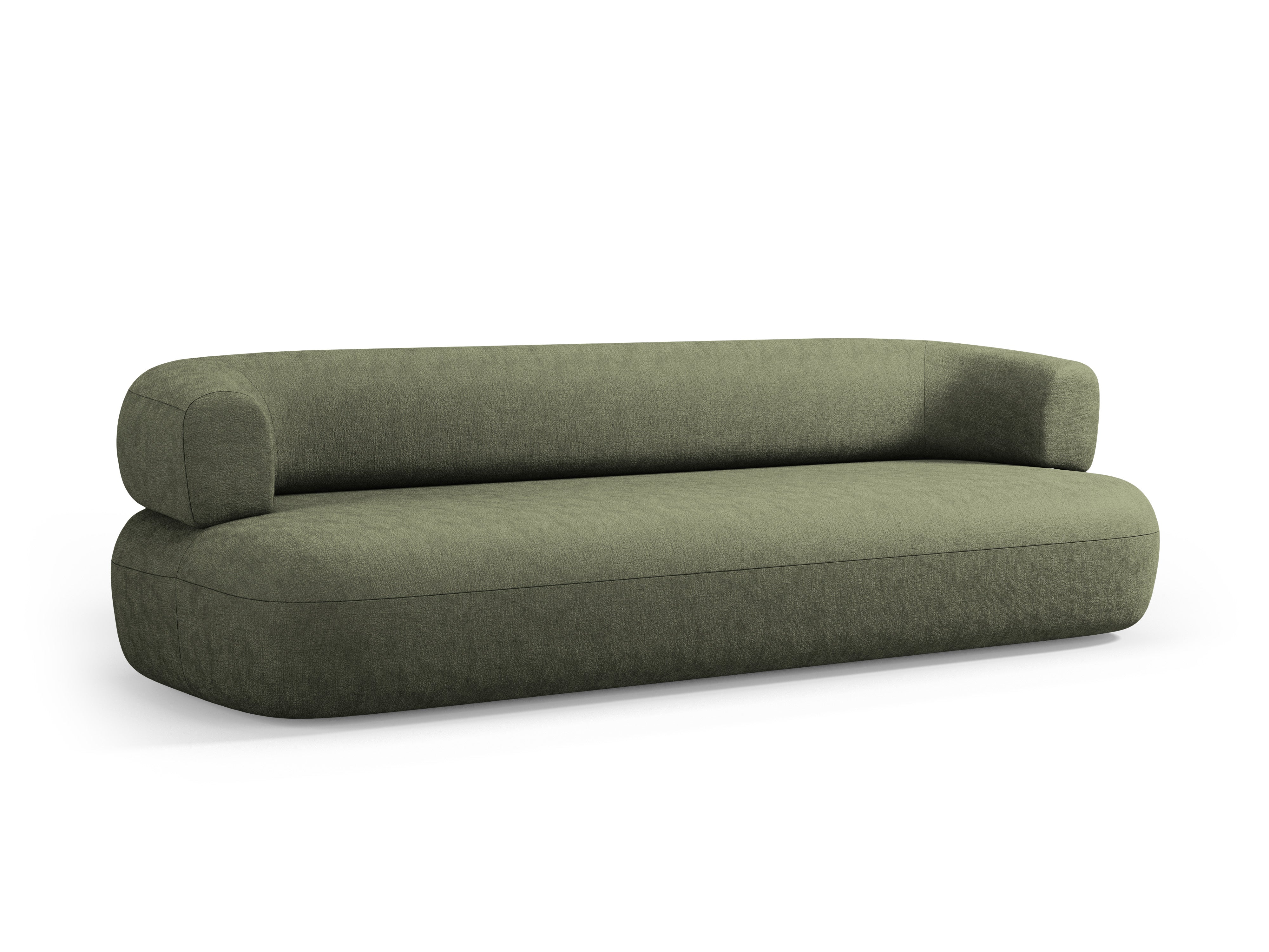 Sofa 3,5-osobowa ALDRIN zielony szenil