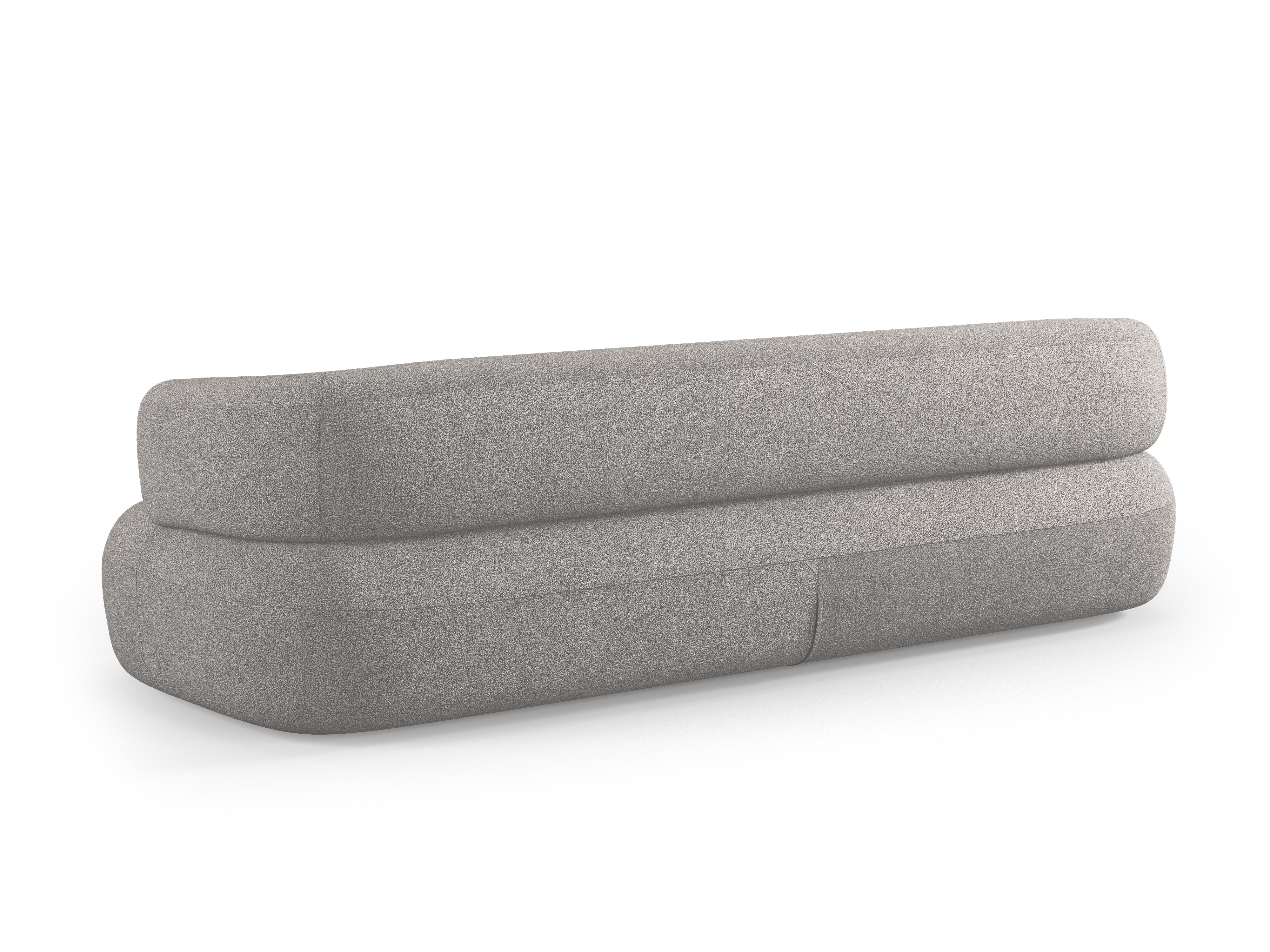 Sofa 3,5-osobowa ALDRIN jasnoszary boucle