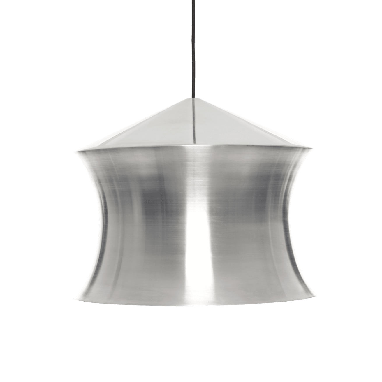 UNBEATEN WAIST silver pendant lamp