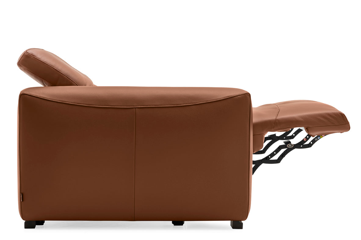 Sofa 3-sitzig WAVE gepolstert