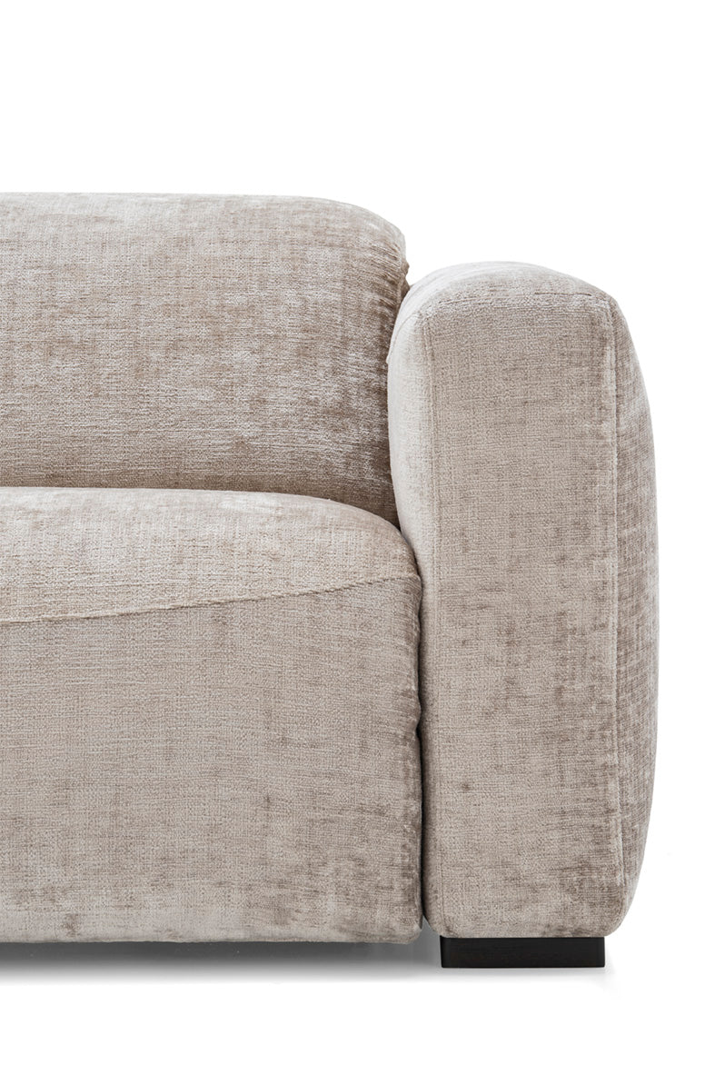 Sofa 3-sitzig WAVE gepolstert