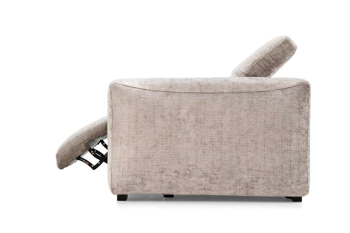 Sofa 3-sitzig WAVE gepolstert