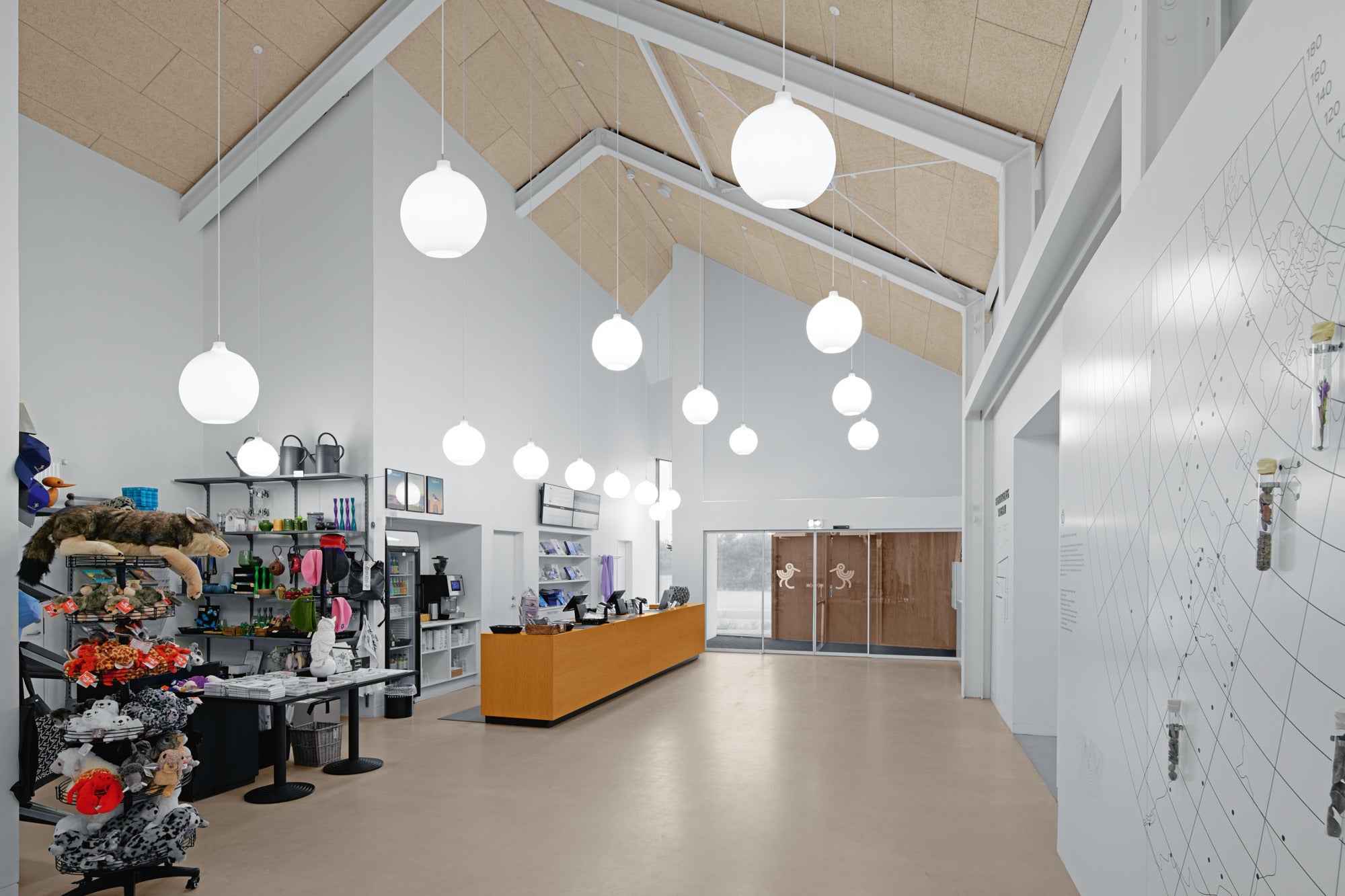 WOHLERT pendant lamp white glass