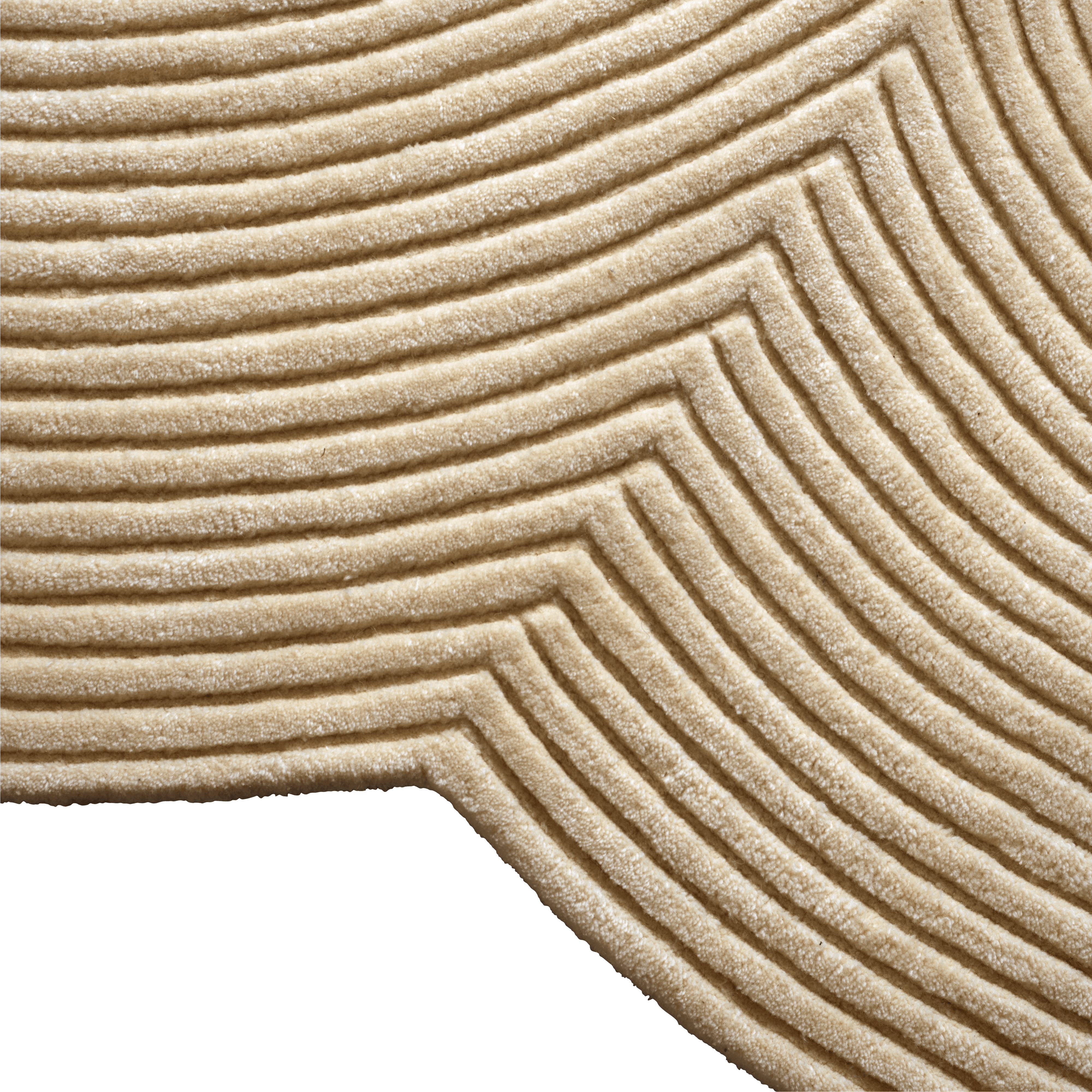 Dywan owalny ZEN ROUNDED beżowy
