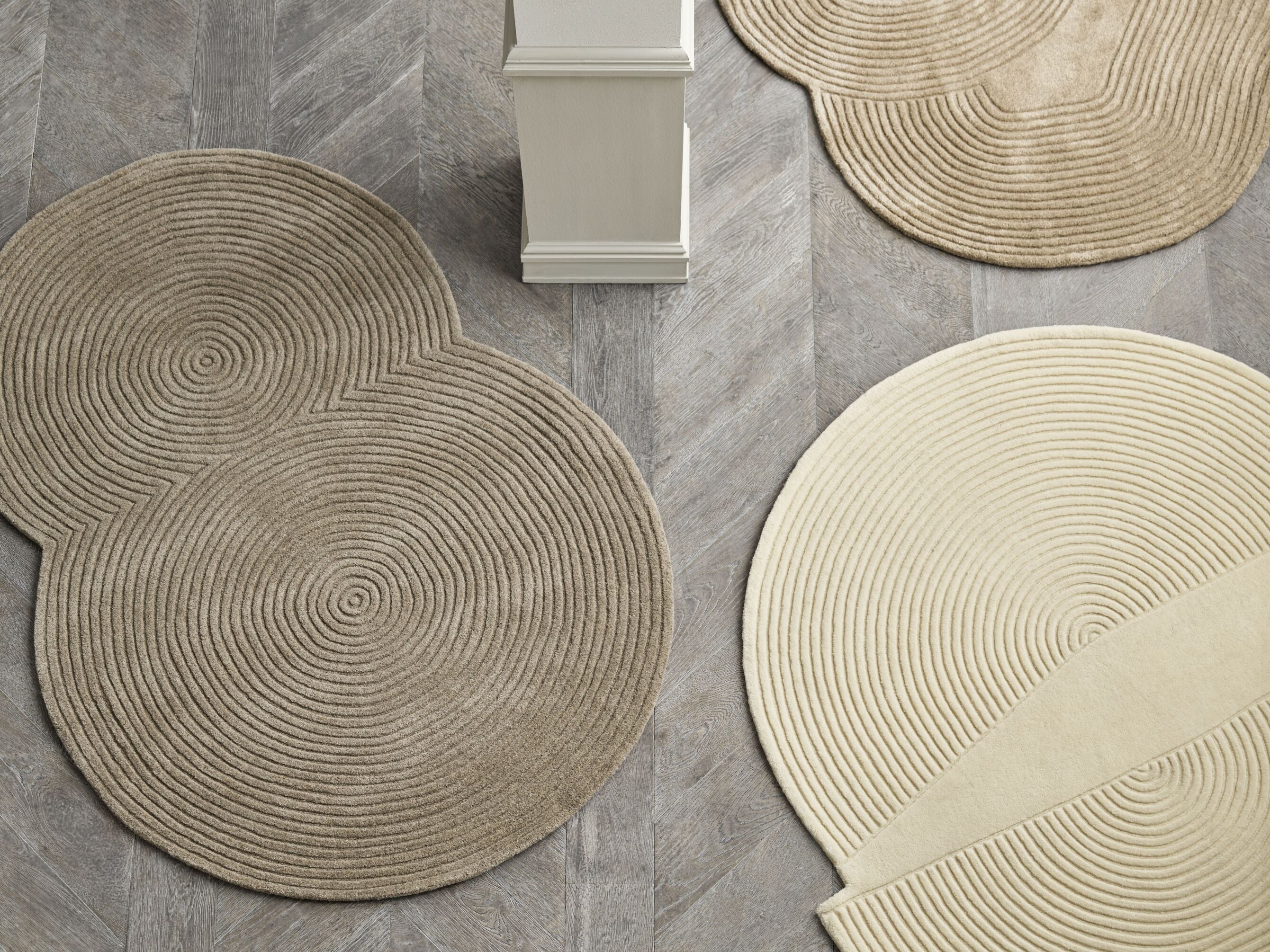 Dywan owalny ZEN ROUNDED szary