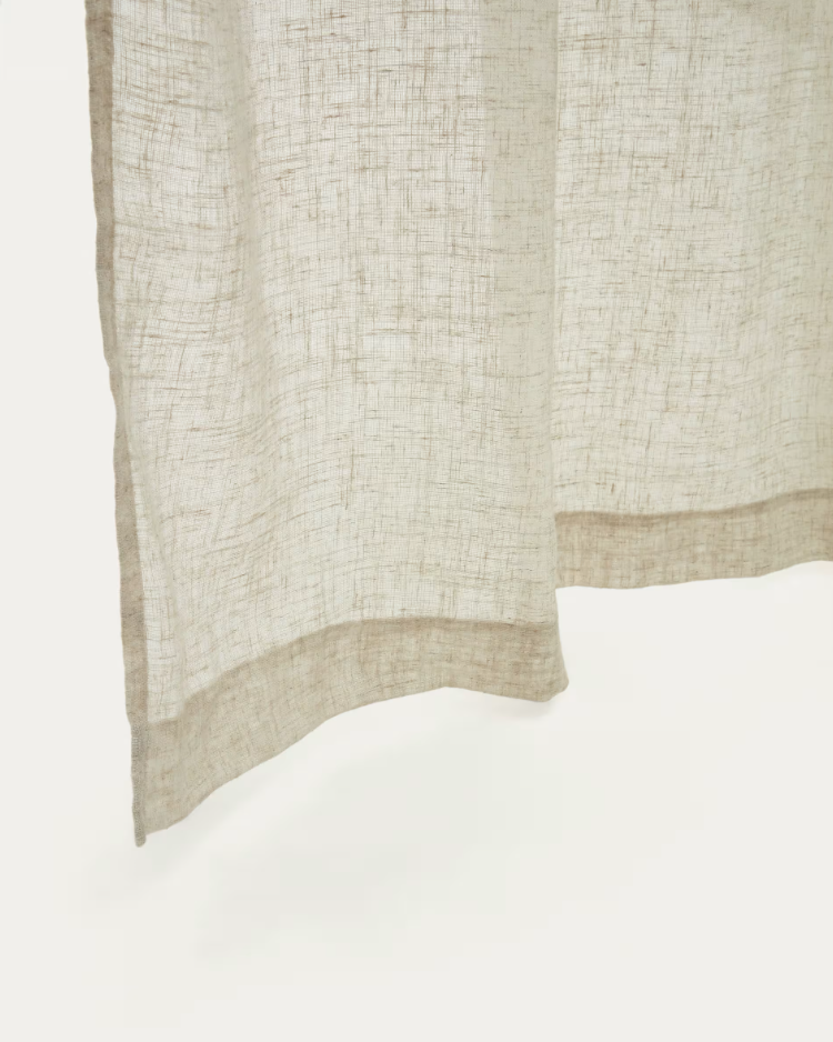 MAHINA Curtain Beige Linen