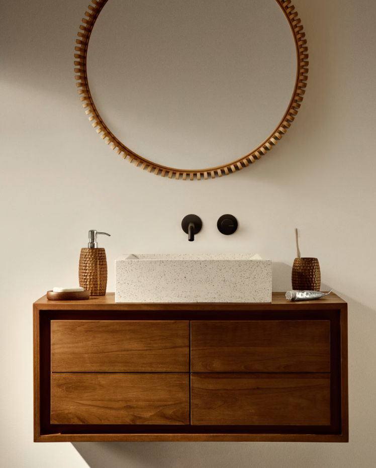 Pojemnik na szczoteczki FRAZ drewno akacjowe