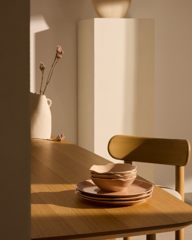 Miska TIRAYA różowa ceramika