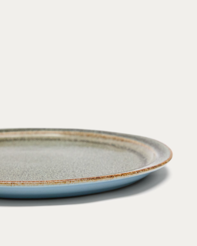 Dessertteller COVAL braune Keramik