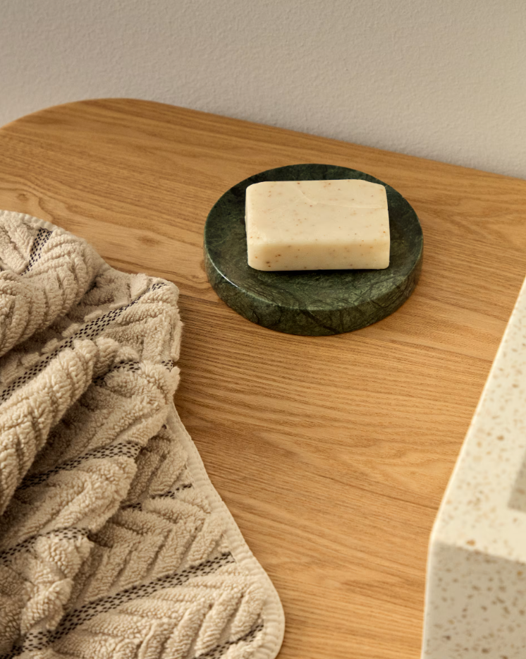 Mydelniczka ELENEI zielony marmur