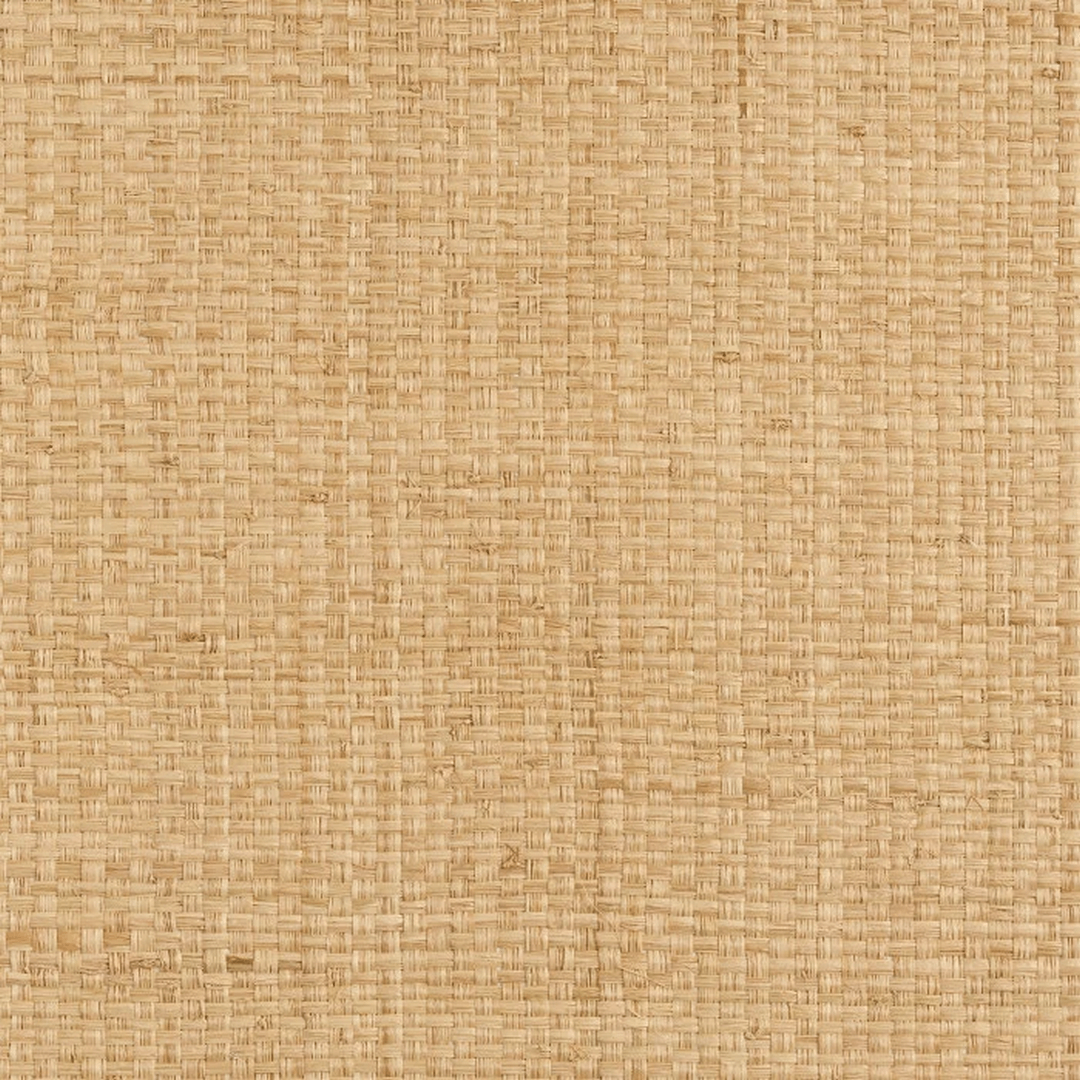 Natural textured wallpaper in woven design KAMORO - NATUREL brown