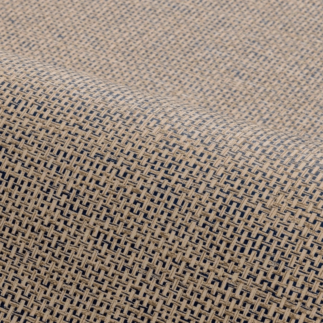 Tapeta imitująca rafię VANNORA - PAILLE brązowy