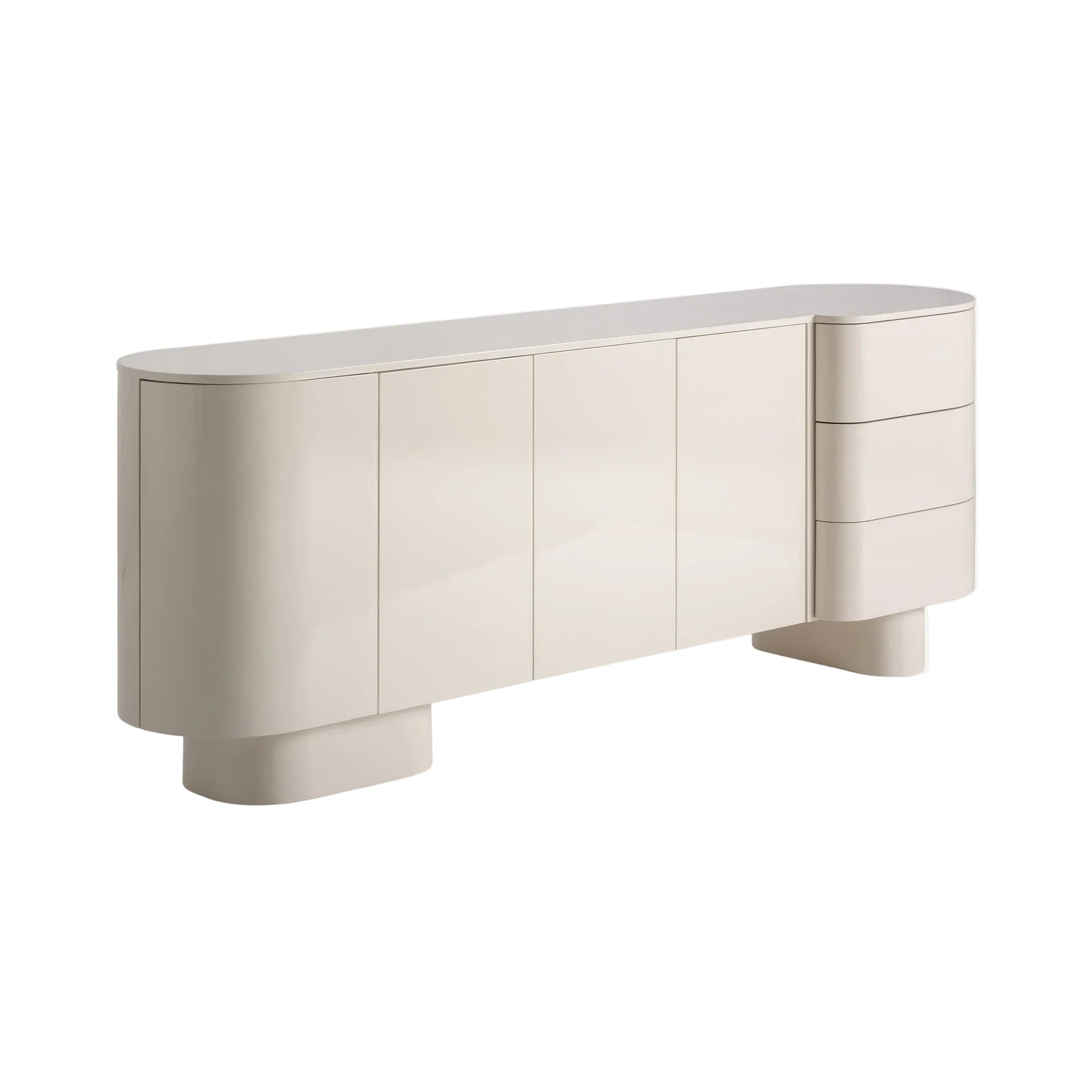 HATON Chest of Drawers Broken White