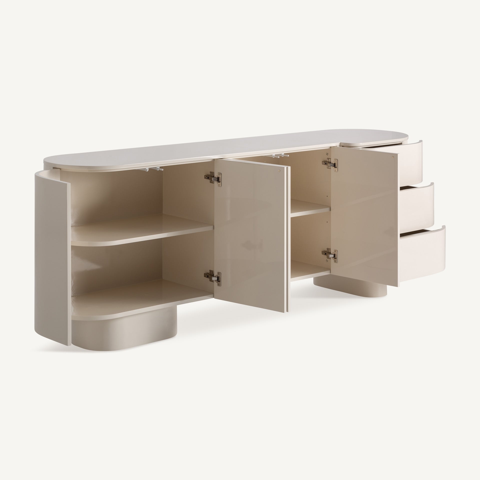 HATON Chest of Drawers Broken White