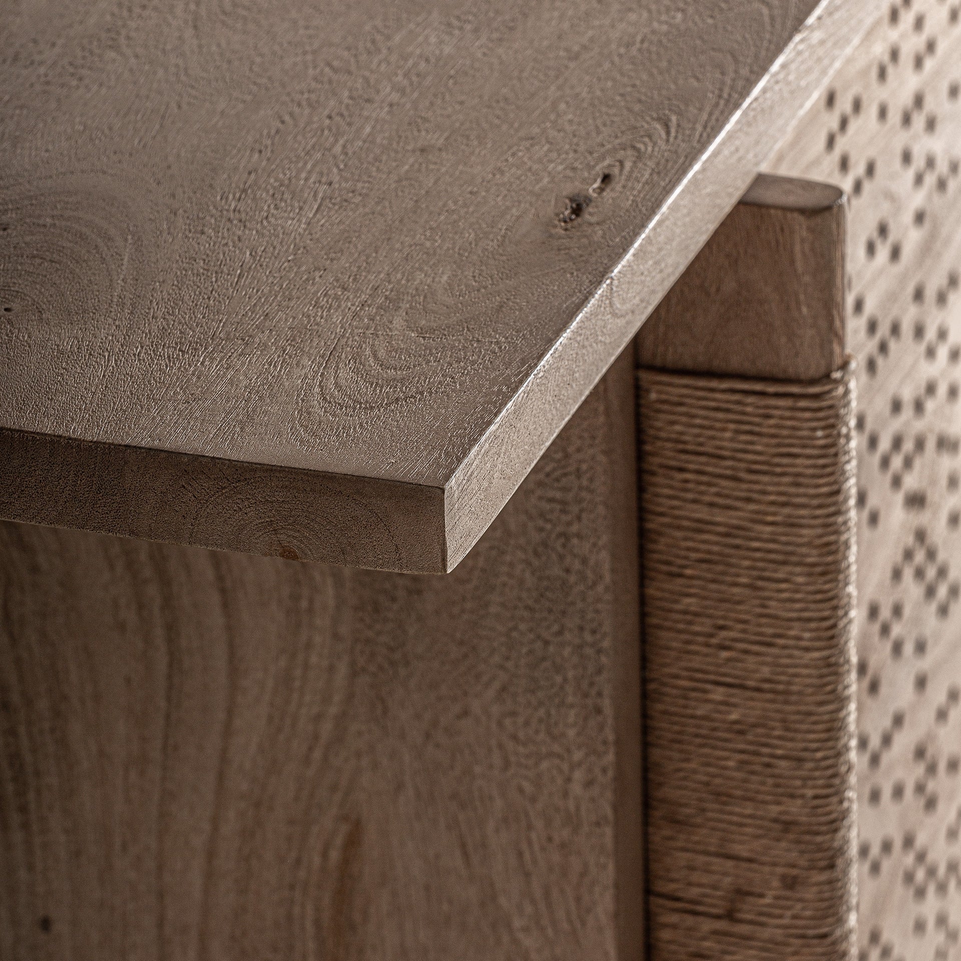 Komoda JACQUARD drewno mango