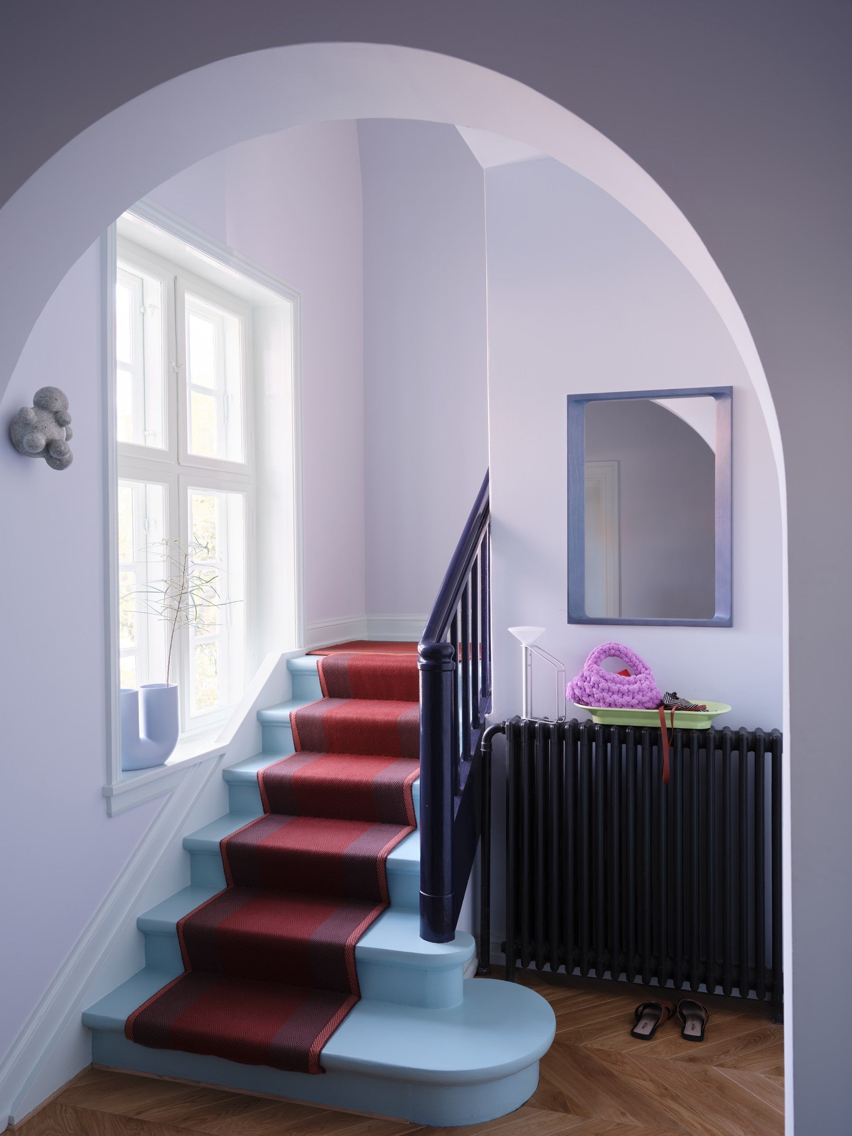 Tragbare Außenlampe PITON silber