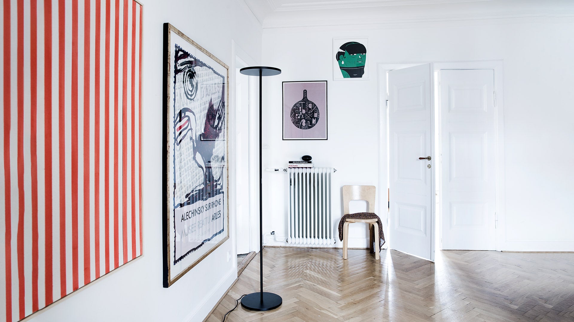 ATHENA Black Floor Lamp