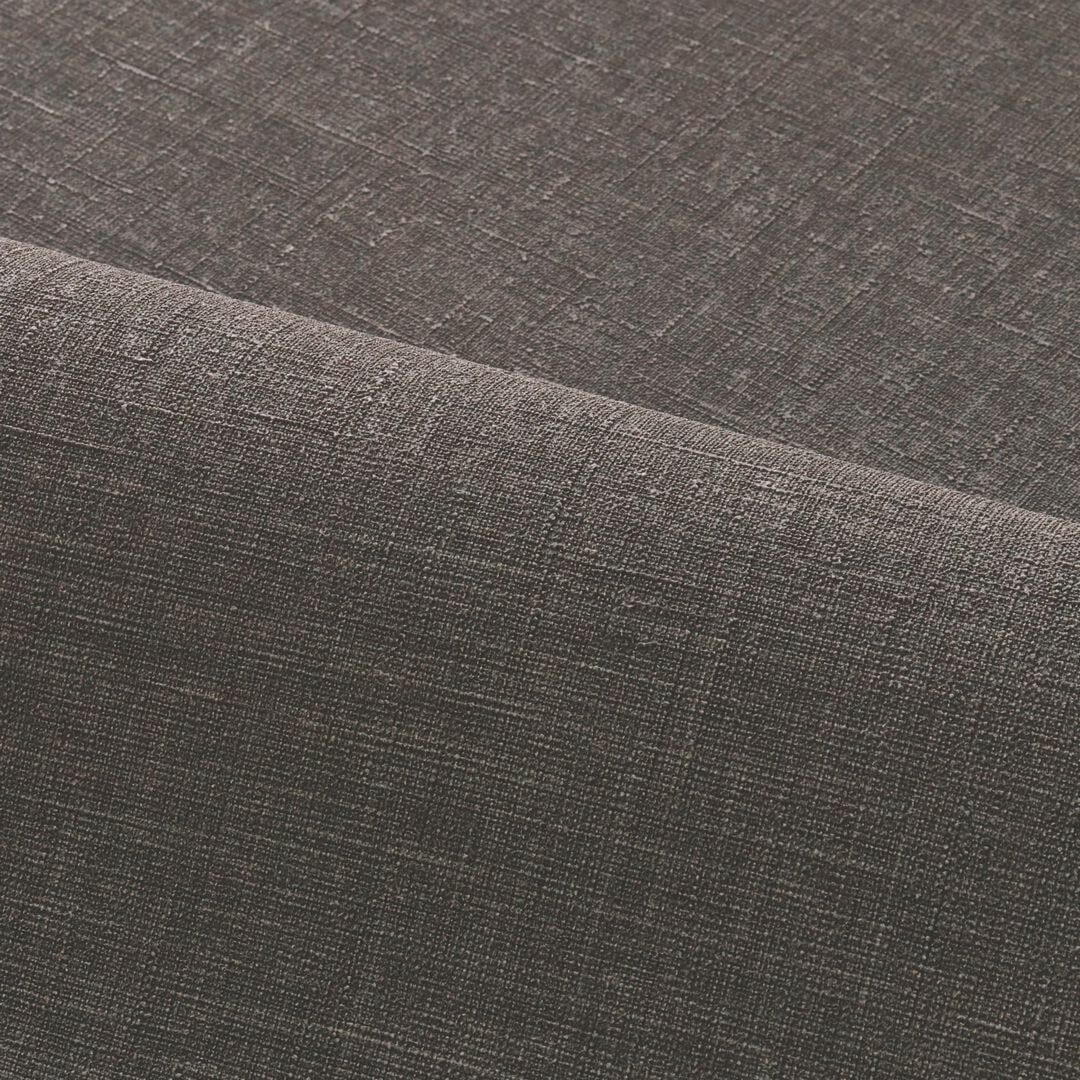 Tapeta strukturalna imitująca lniane płótno SHINOK - CARBONE ciemnobrązowy