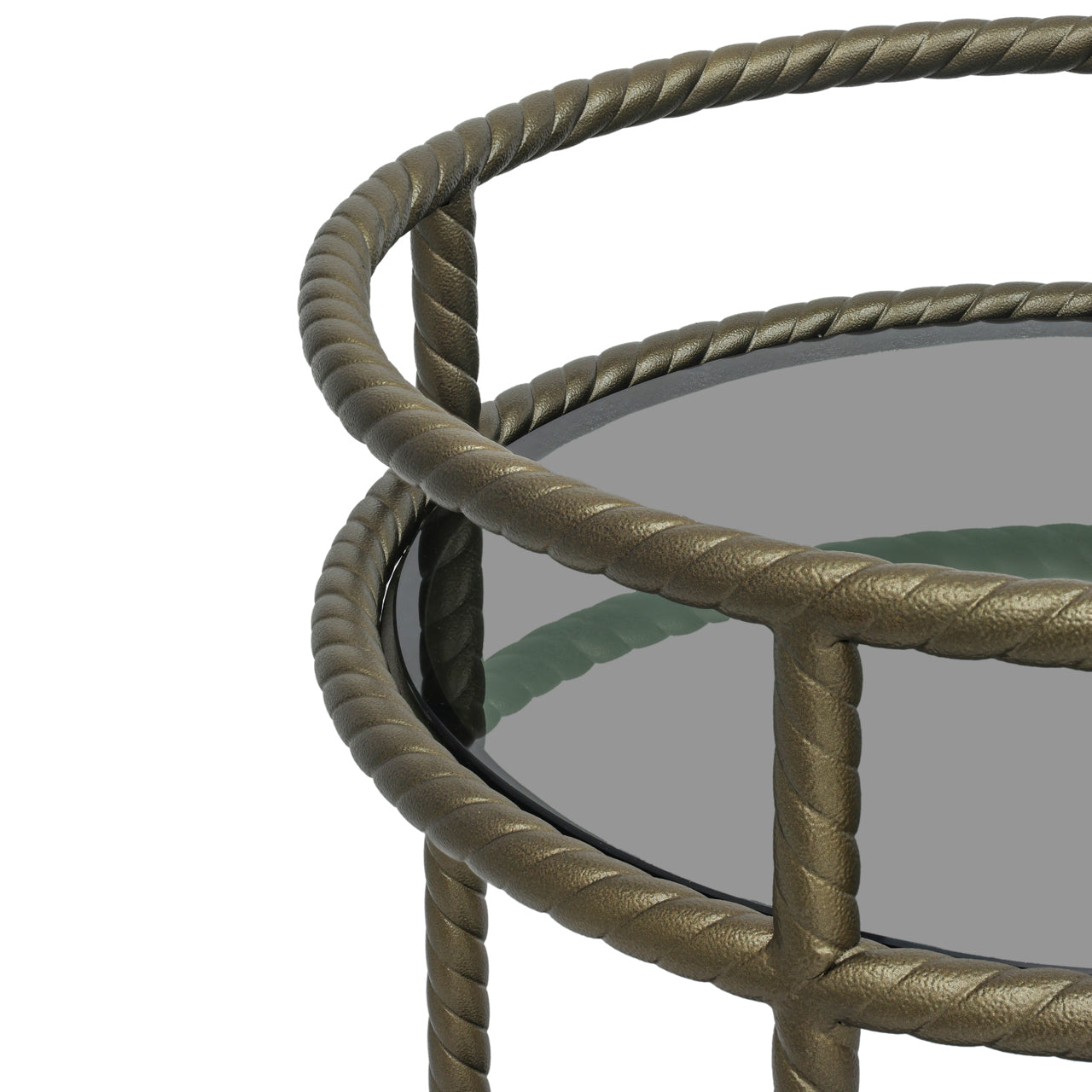 Wózek MACALLAN antyczne złoto