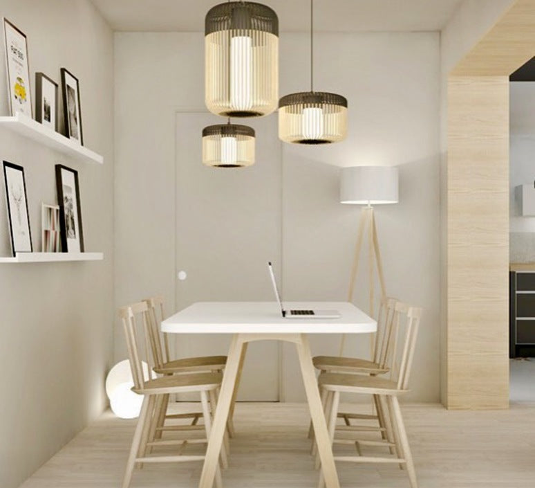 Lampa wisząca BAMBOO czarny