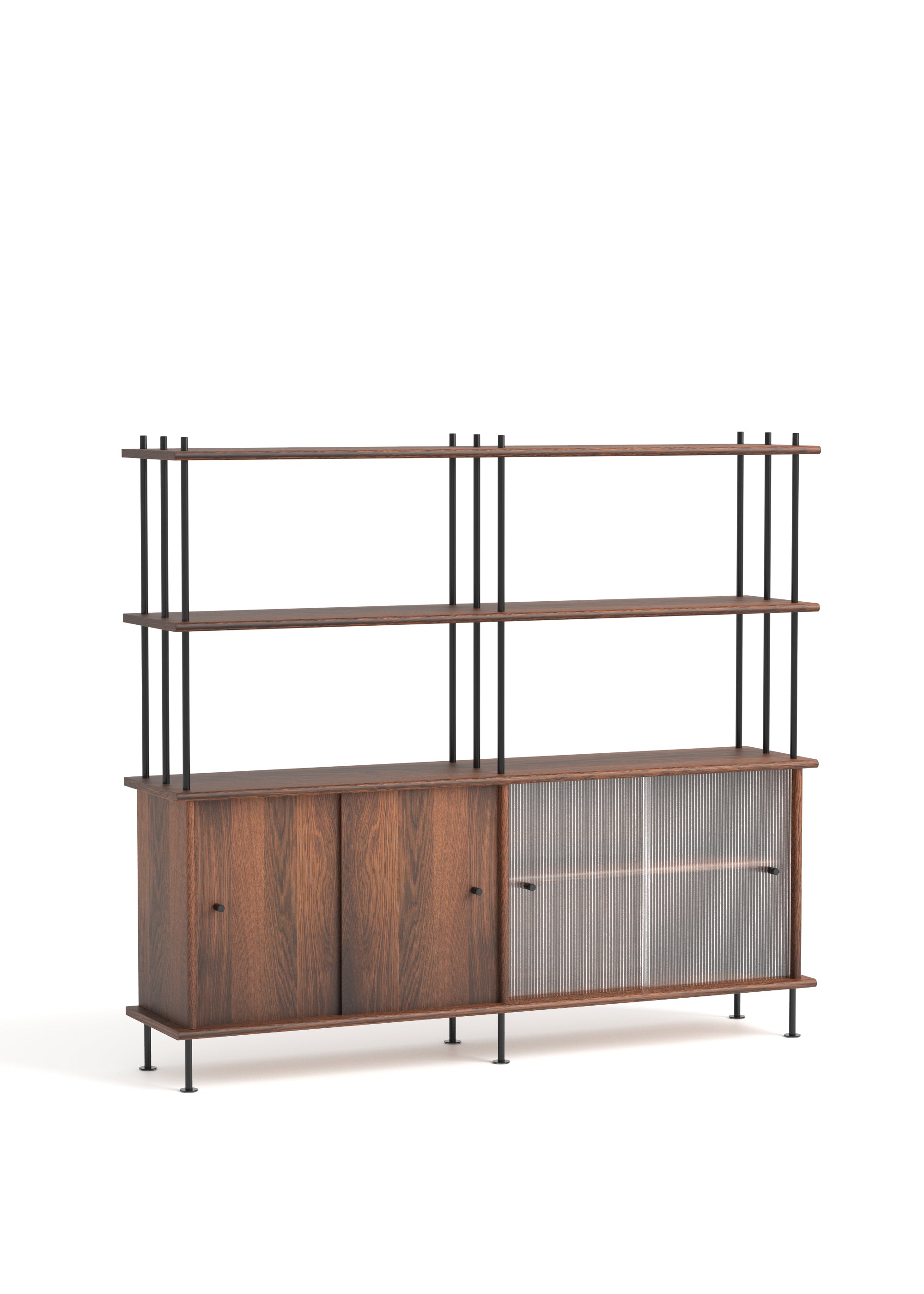 BAVA Cabinet 160 Dark Oak Wood