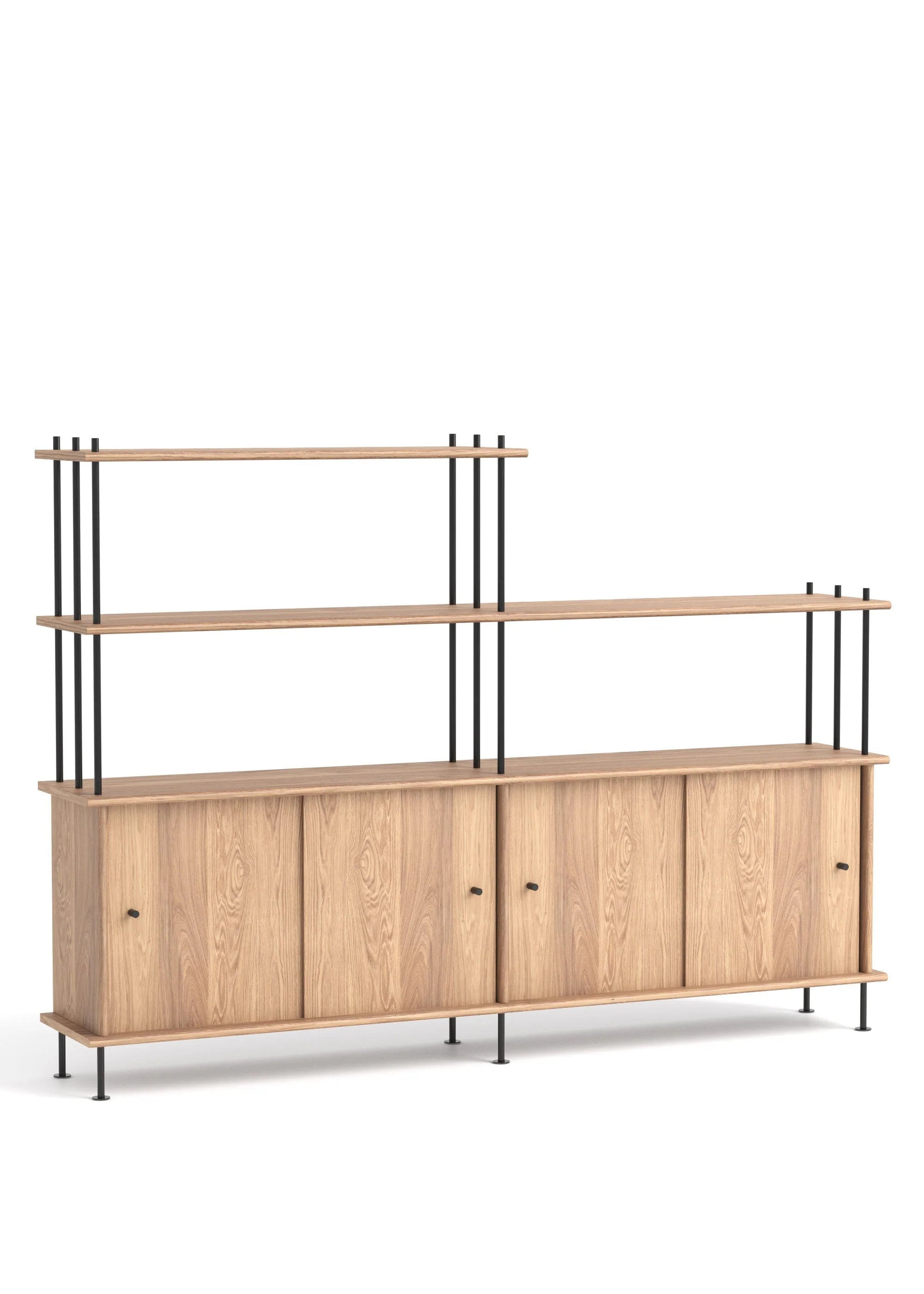 BAVA 200 Oak Wood Cabinet