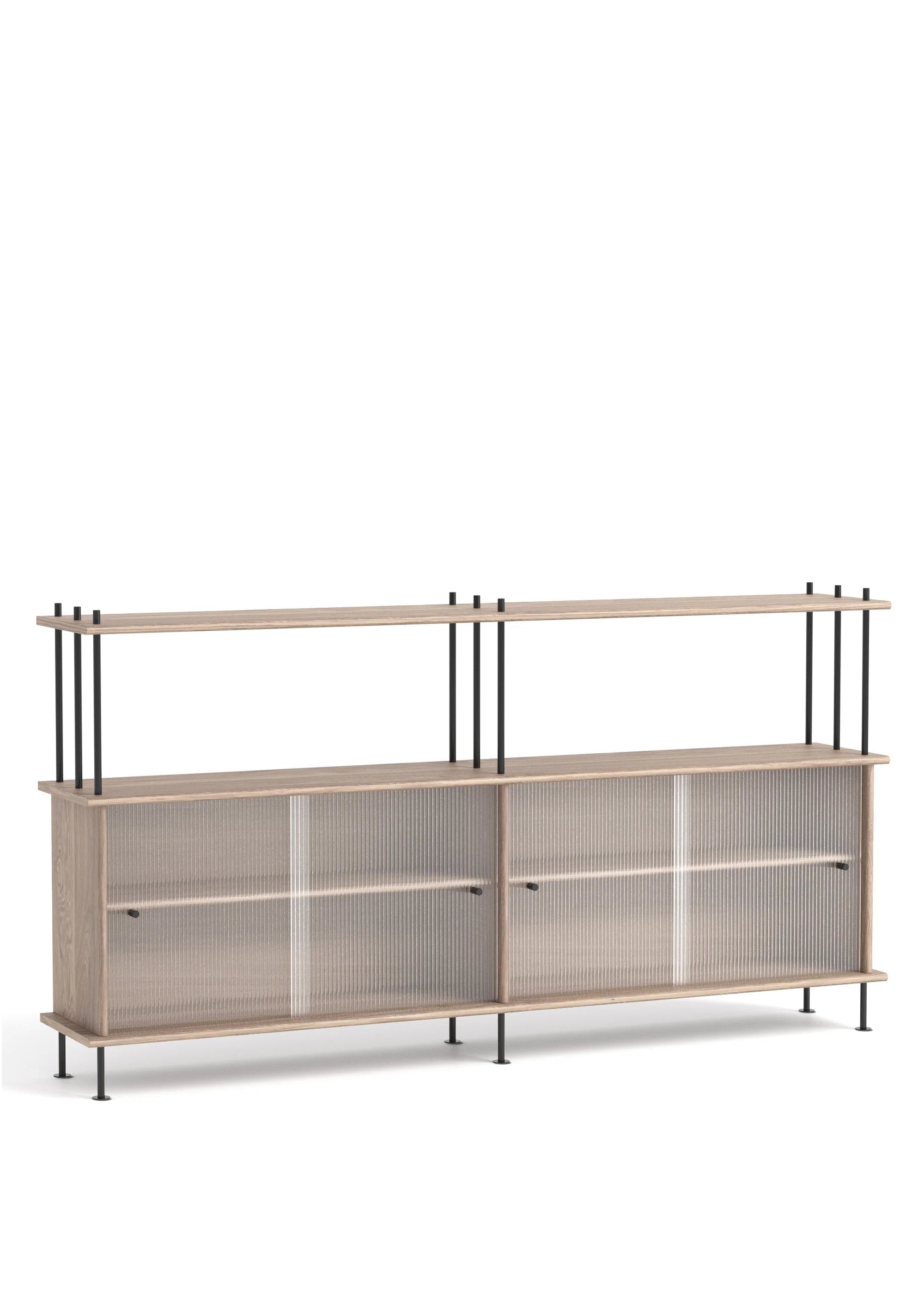 BAVA Cabinet 200 Bleached Oak Wood