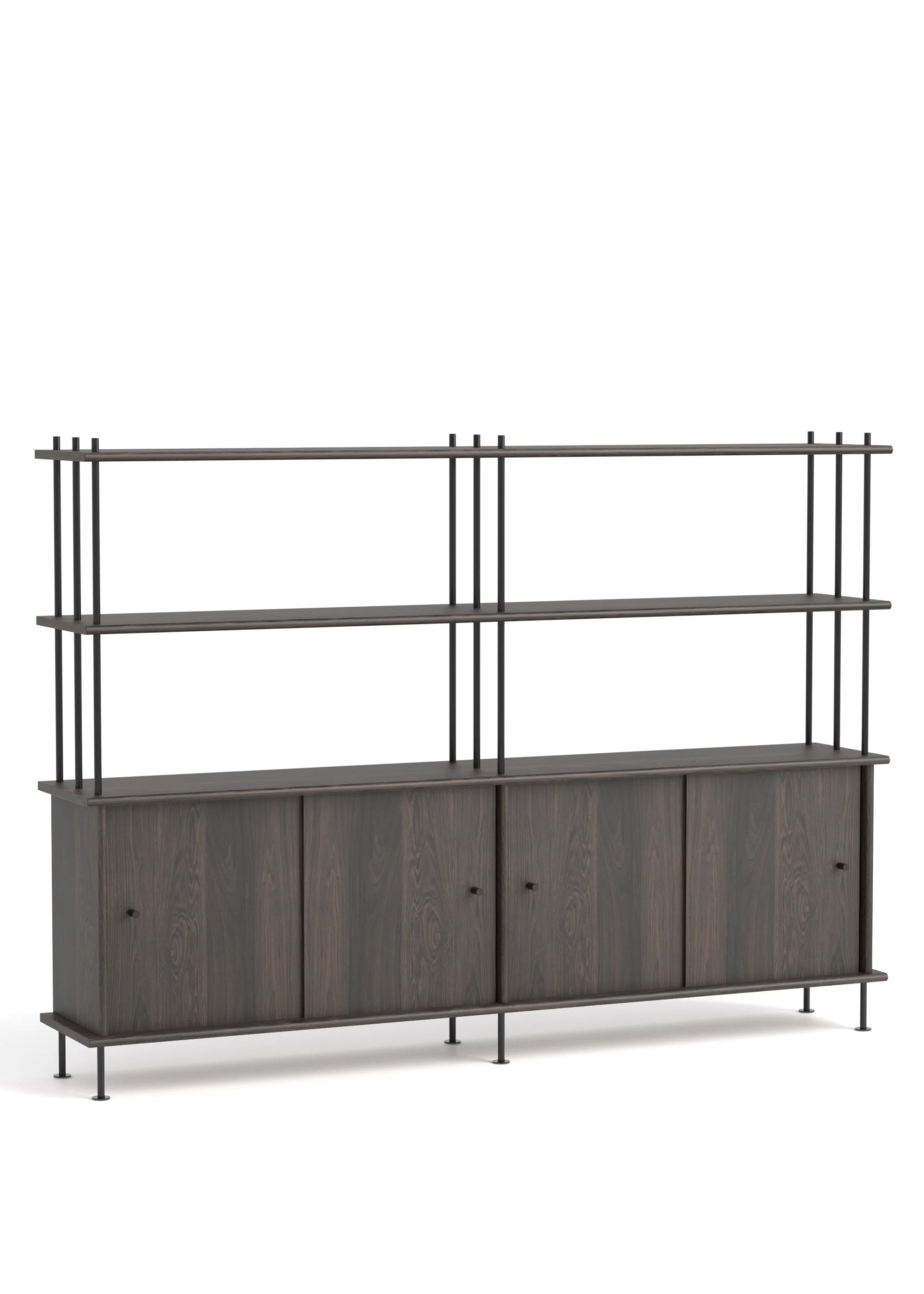 BAVA 200 Cabinet in Ebony Oak Wood