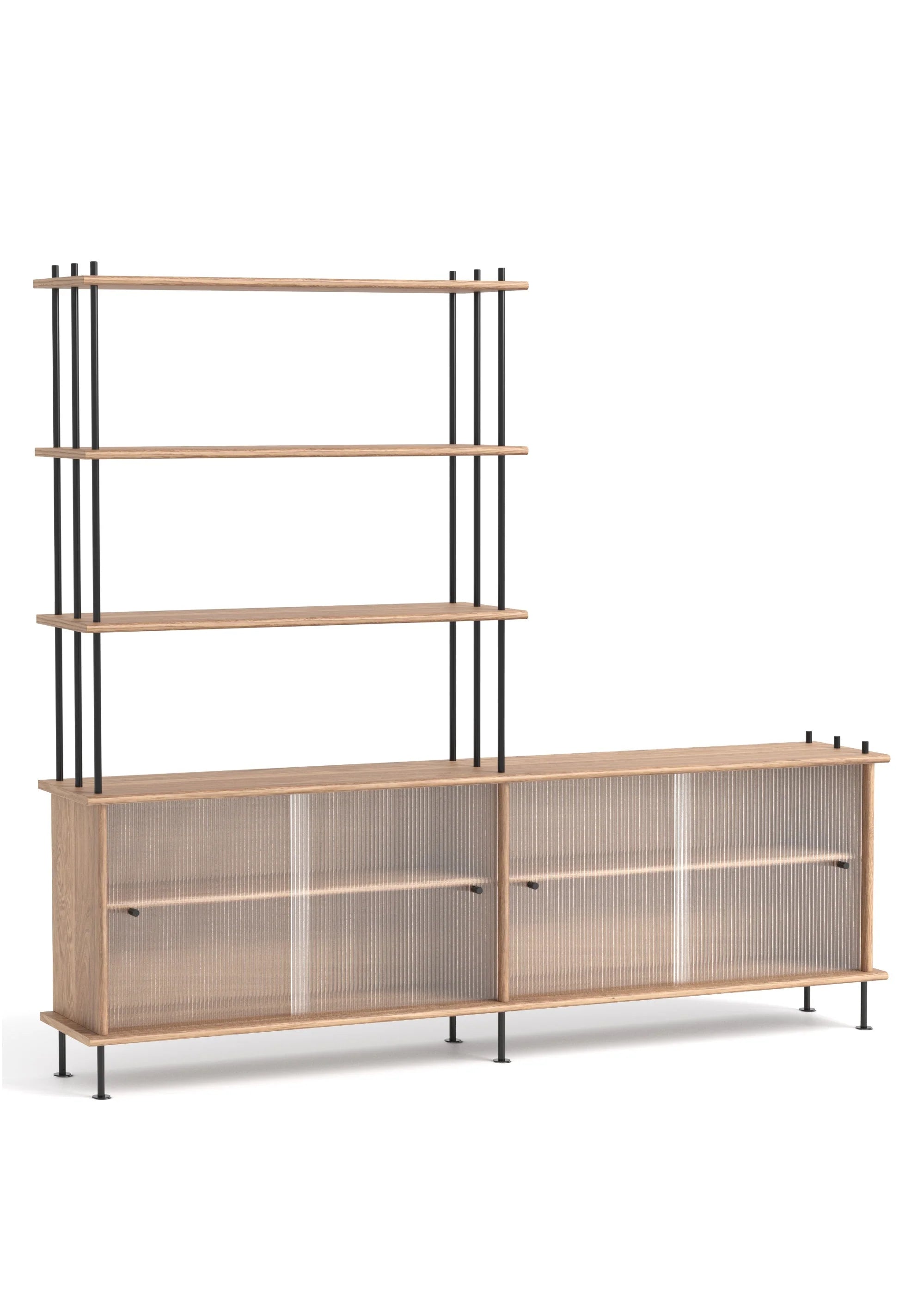 BAVA 200 Oak Wood Cabinet