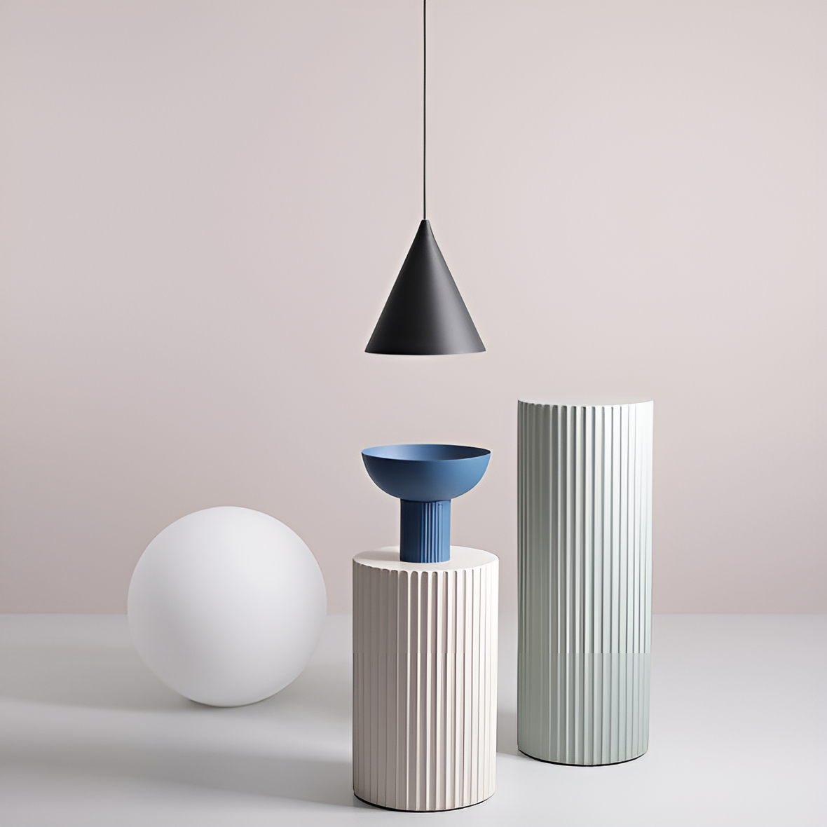 Lampa wisząca FORM czarny