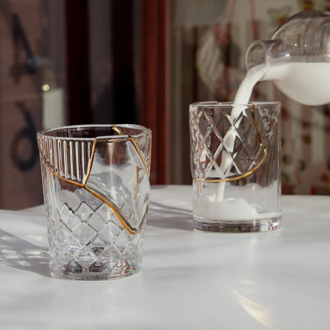 Szklanka KINTSUGI