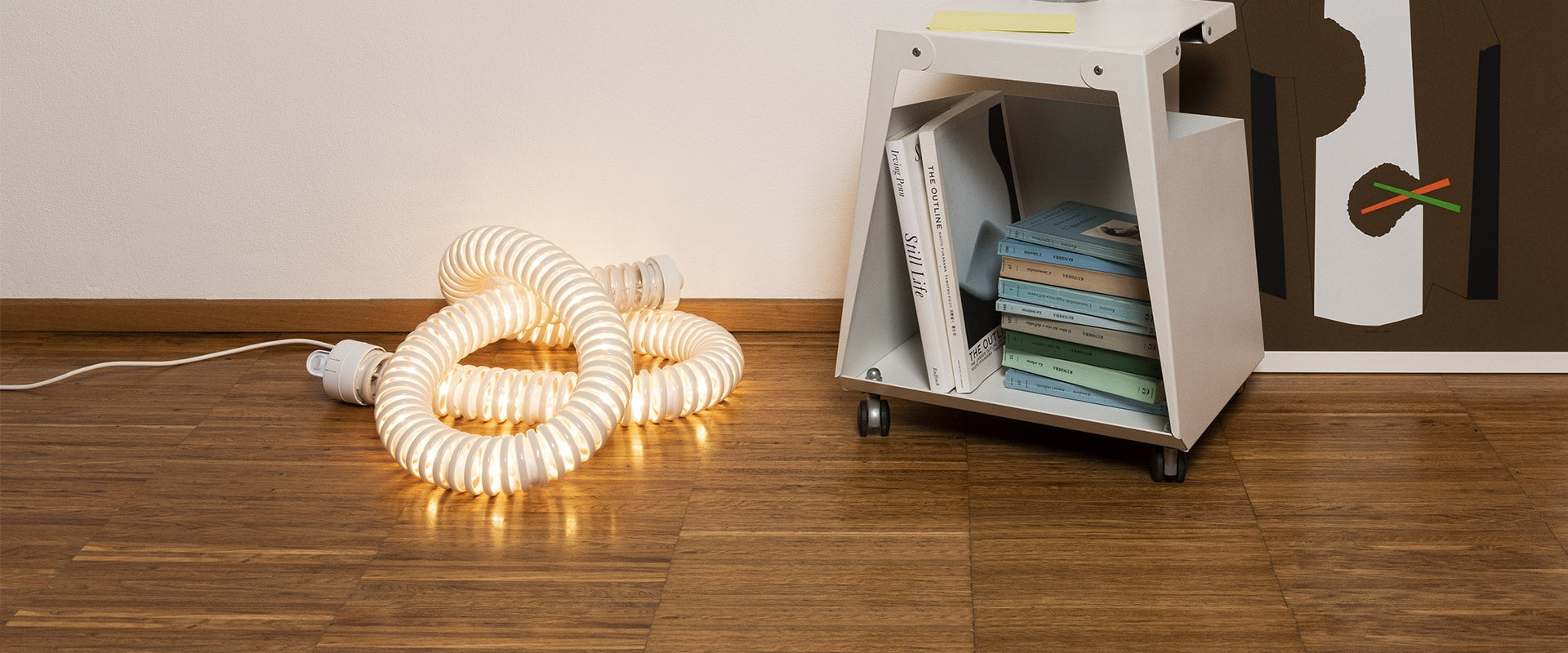 Dekorative Lampe BOALUM weiß