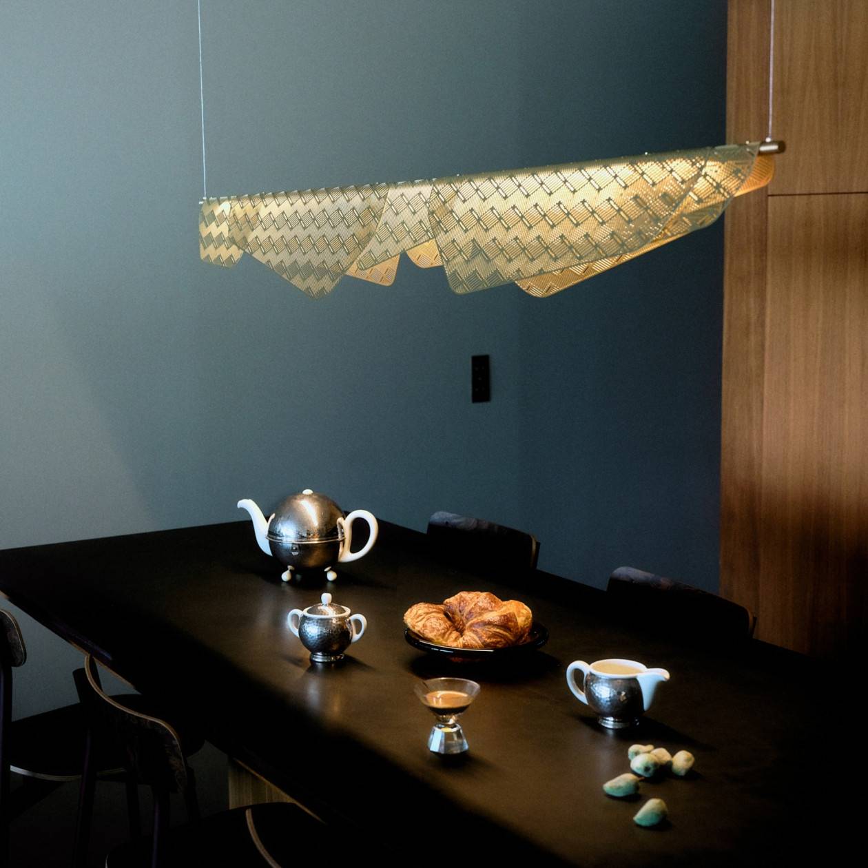 Lampa sufitowa MEDITERRANEA mosiądz – Petite Friture