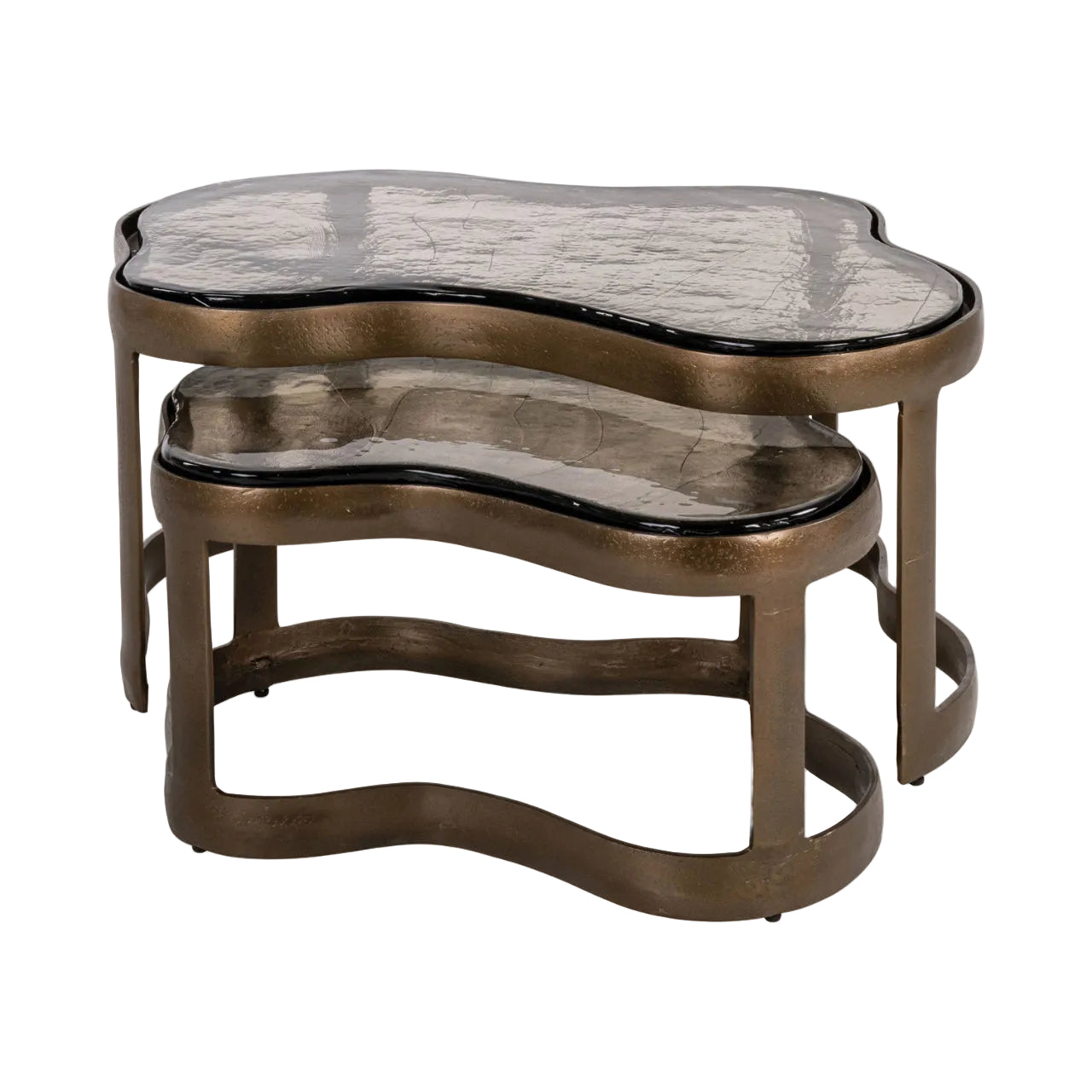 Kaffeetisch-Set FAIRFIELD antikgold