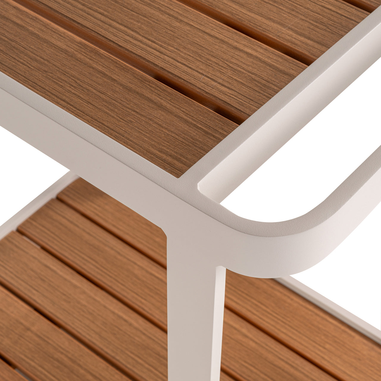 Gartenwagen SPRITZ beige mit Holzplatte