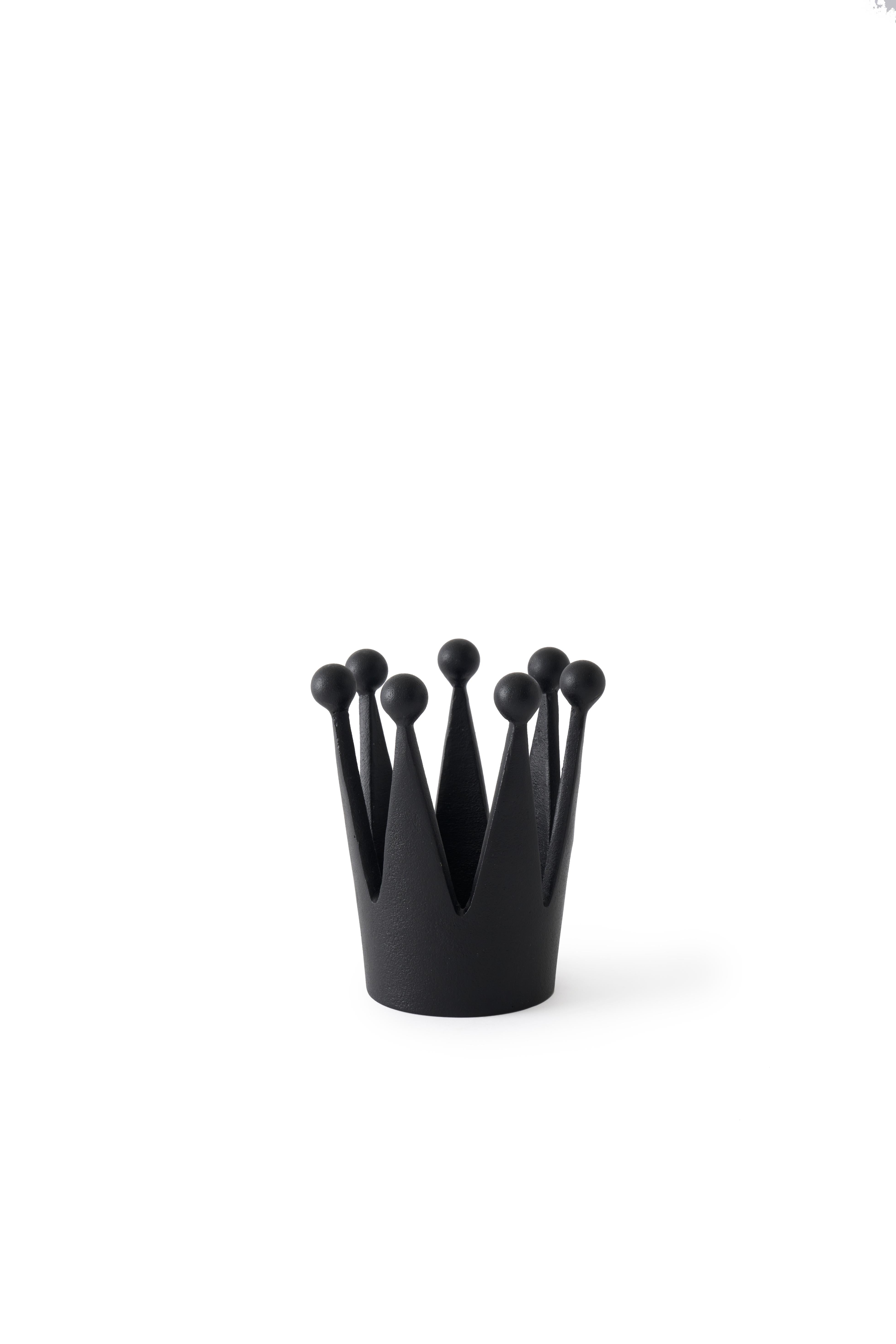 Dekoration CAST CROWN schwarz