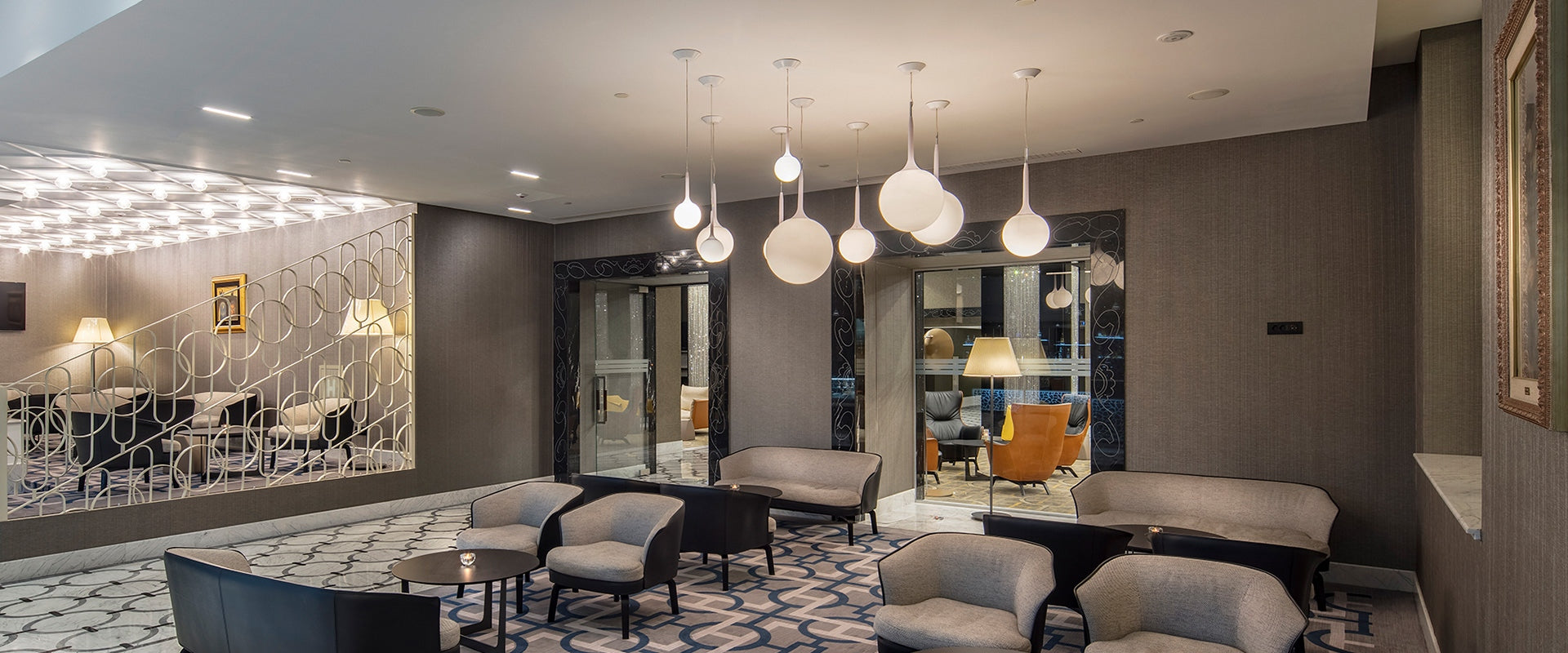 Lampa wisząca CASTORE biały