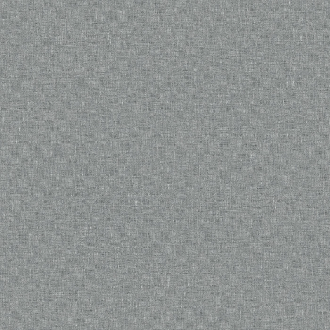 Structural vinyl wallpaper imitating linen canvas LINA - PIERRE BLEUE steel blue