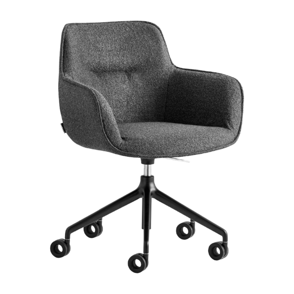 Upholstered COCOON Office Chair