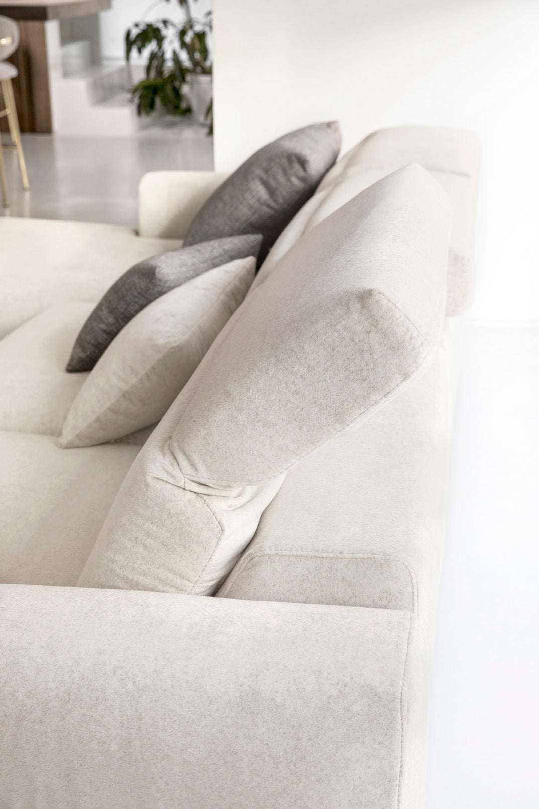 Sofa 3-sitzig NORMA gepolstert