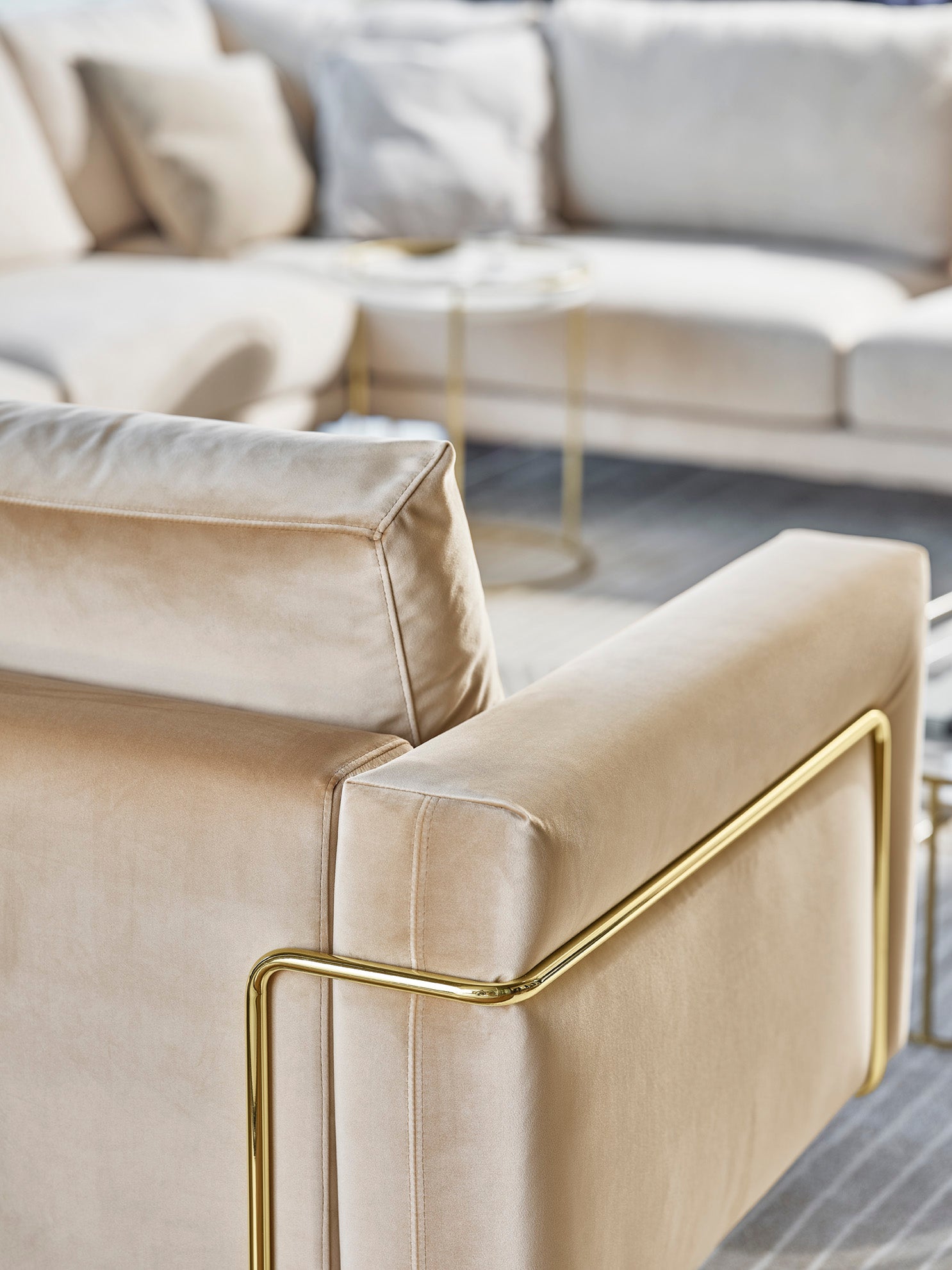 Sofa 3-sitzig ROD MAXI gepolstert