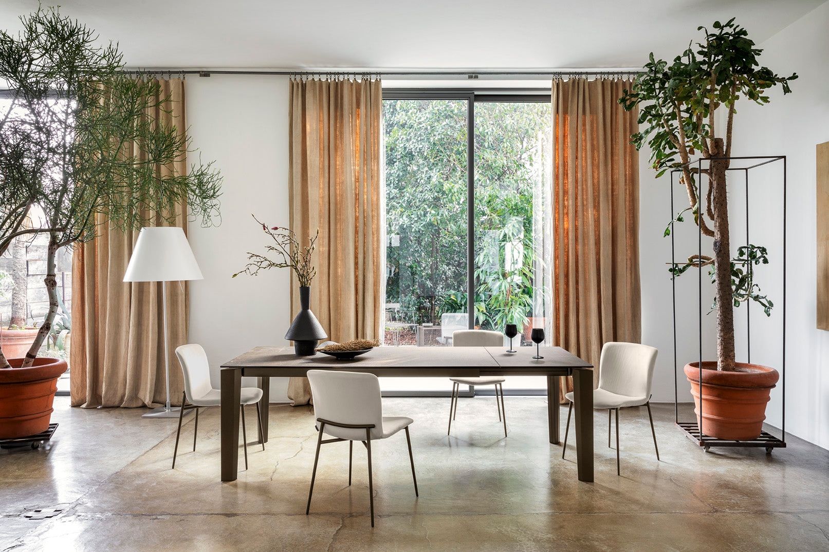 LOVE upholstered chair with a golden base