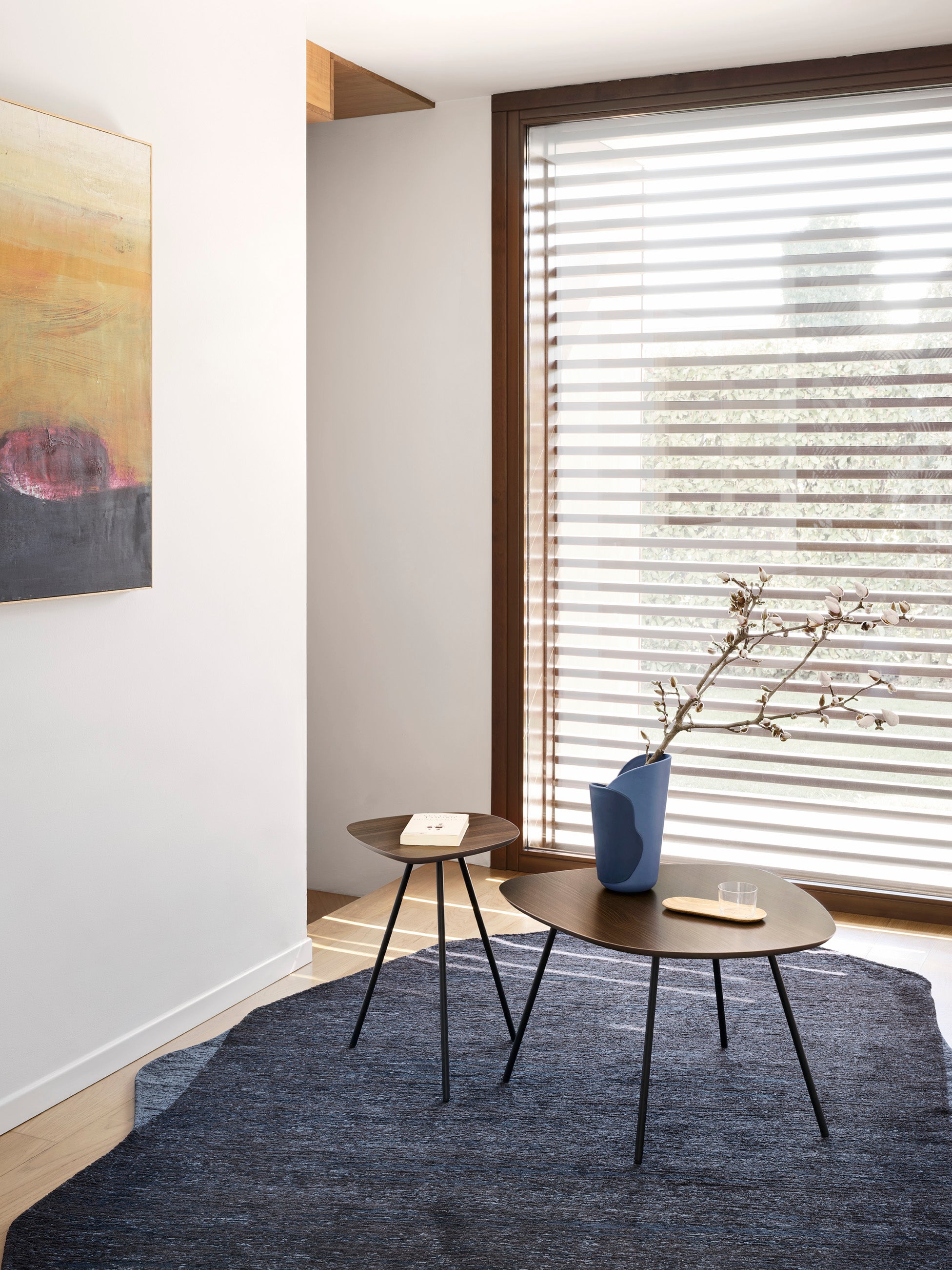 Stolik kawowy TWEET brązowy