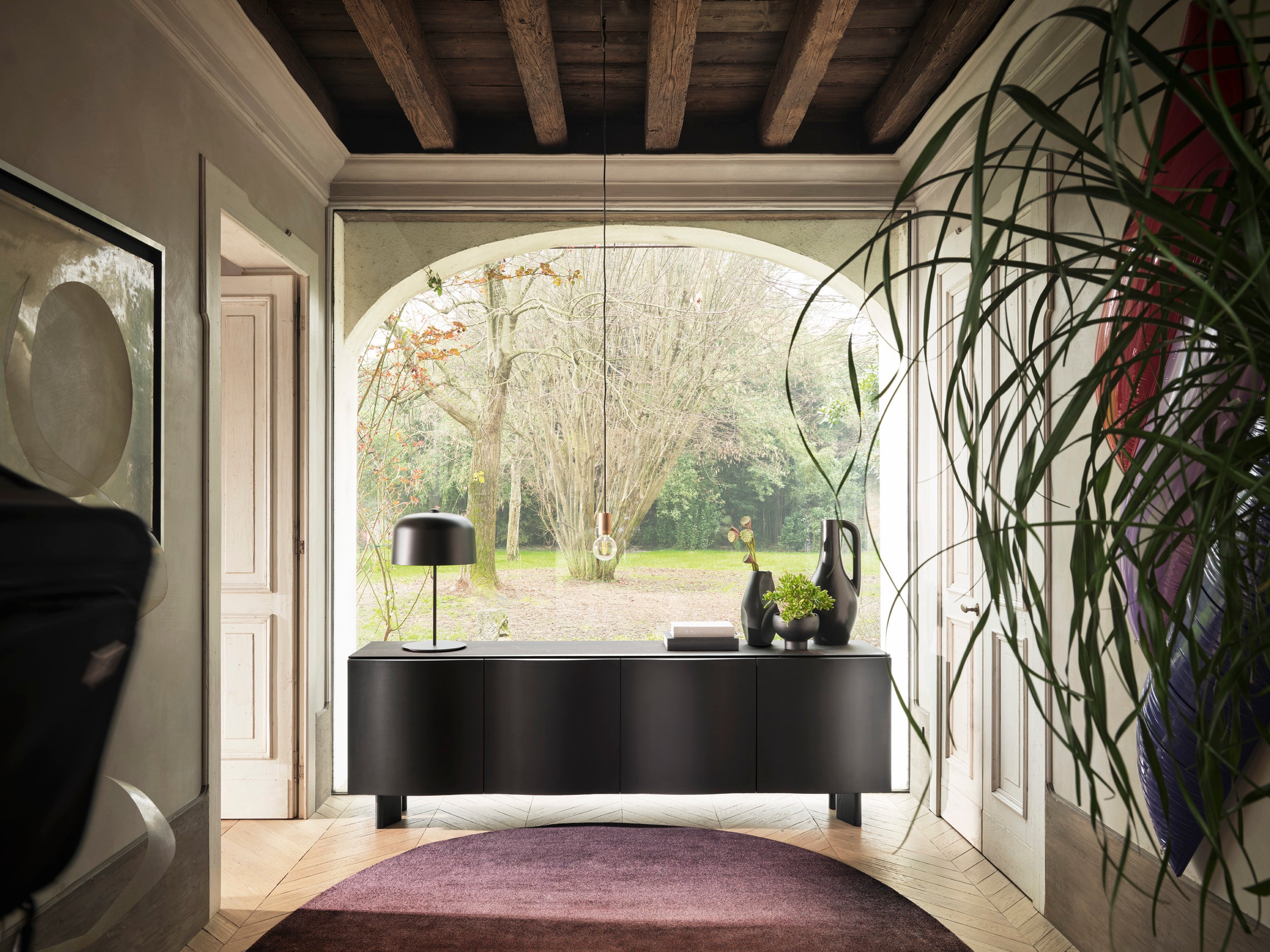 Kommode SINUOSA braun