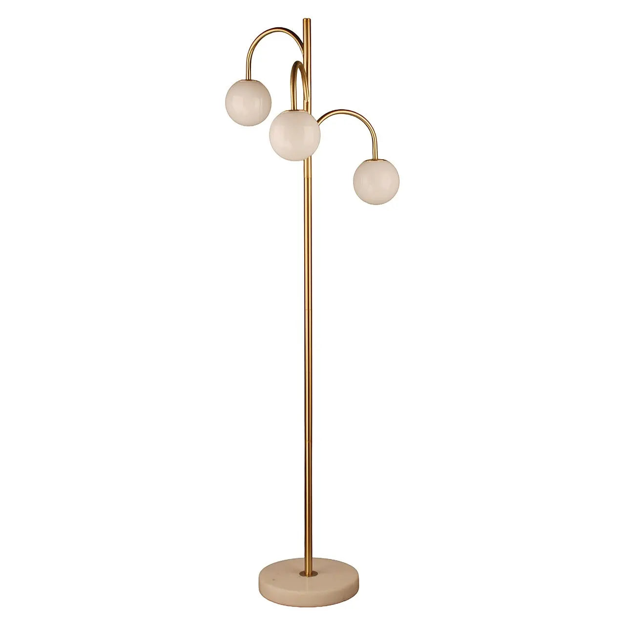 Lampa podłogowa JANOU złoty – styl nowoczesny